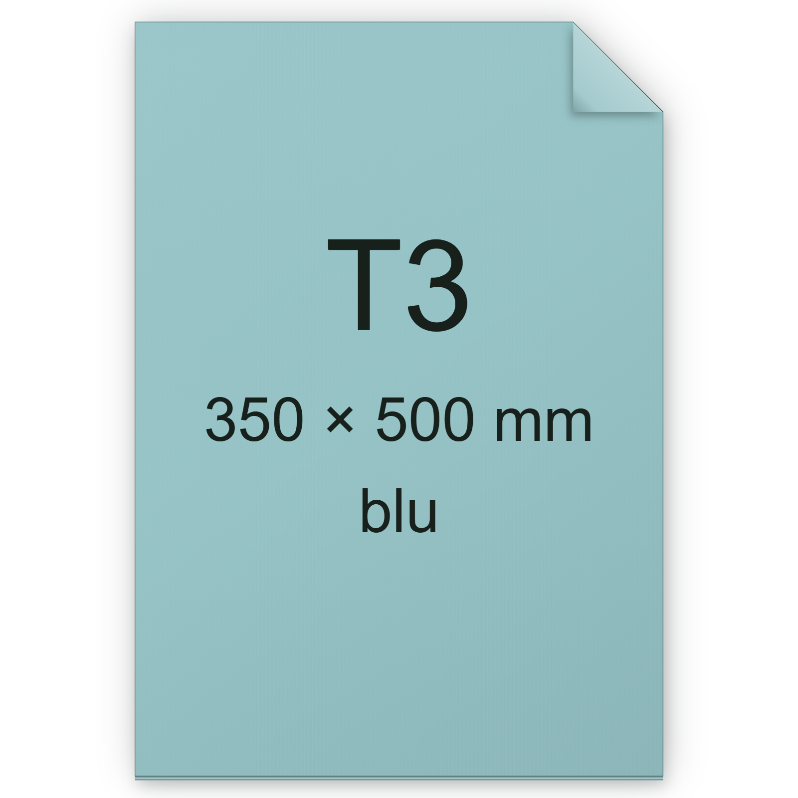 Cartoncino ManilaFormosa BLU, t3, 140gr BRA525t3