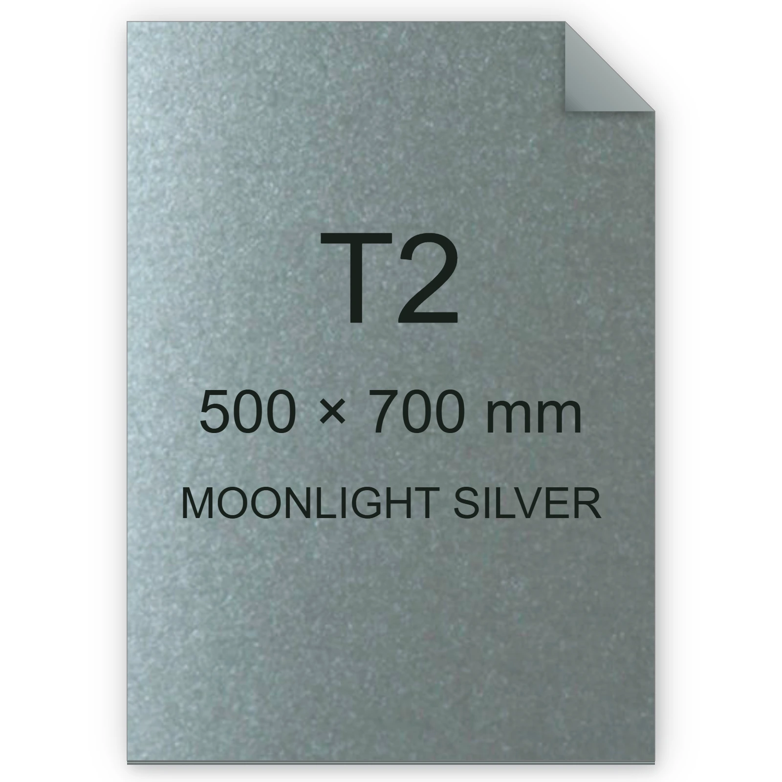 Cartoncino Favini, Majestic Classic, 290 g/m², T2, MOONLIGHT SILVER bra754t2
