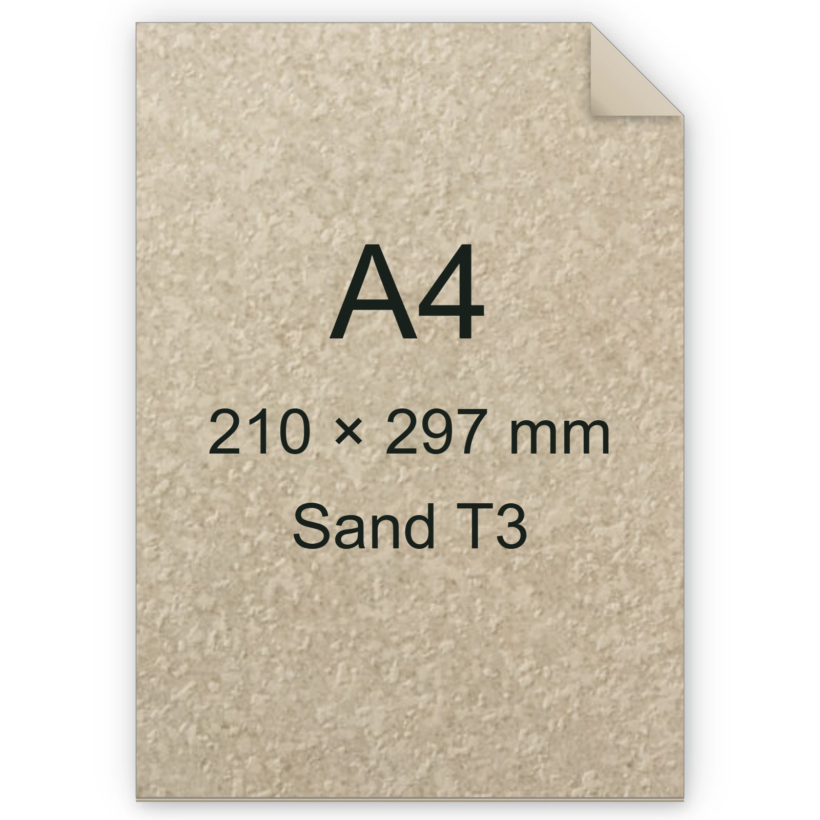 Carta Favini, Classy Covers, 115 g/m², A4, SAND T3 bra6644