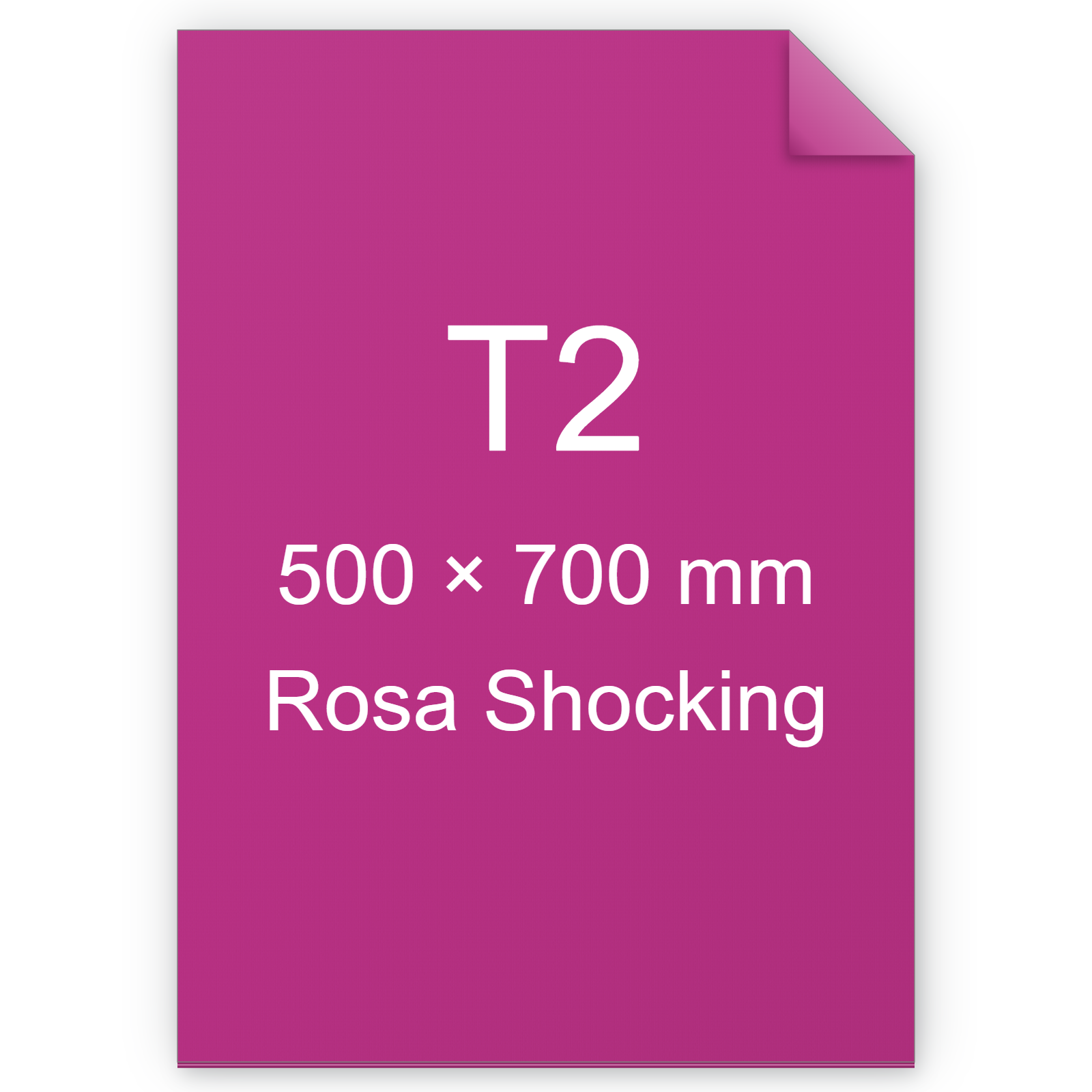 Cartoncino Favini, Burano, 200 g/m², T2, ROSA SHOCKING 50 BRA846t2