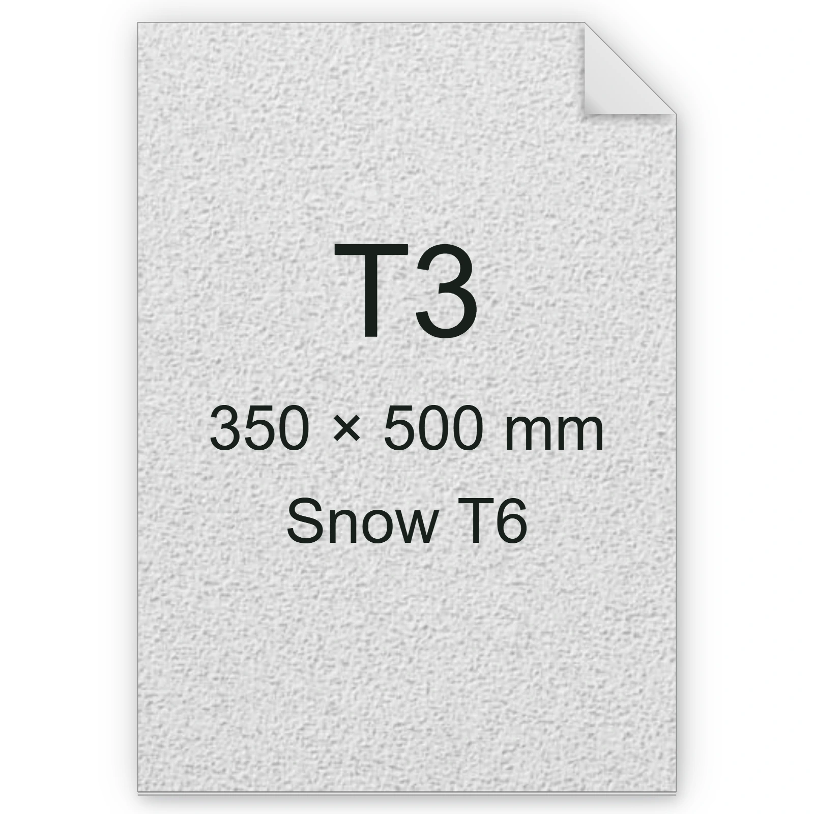 Carta Favini, Classy Covers, 115 g/m², T3, SNOW T6 bra6642t3