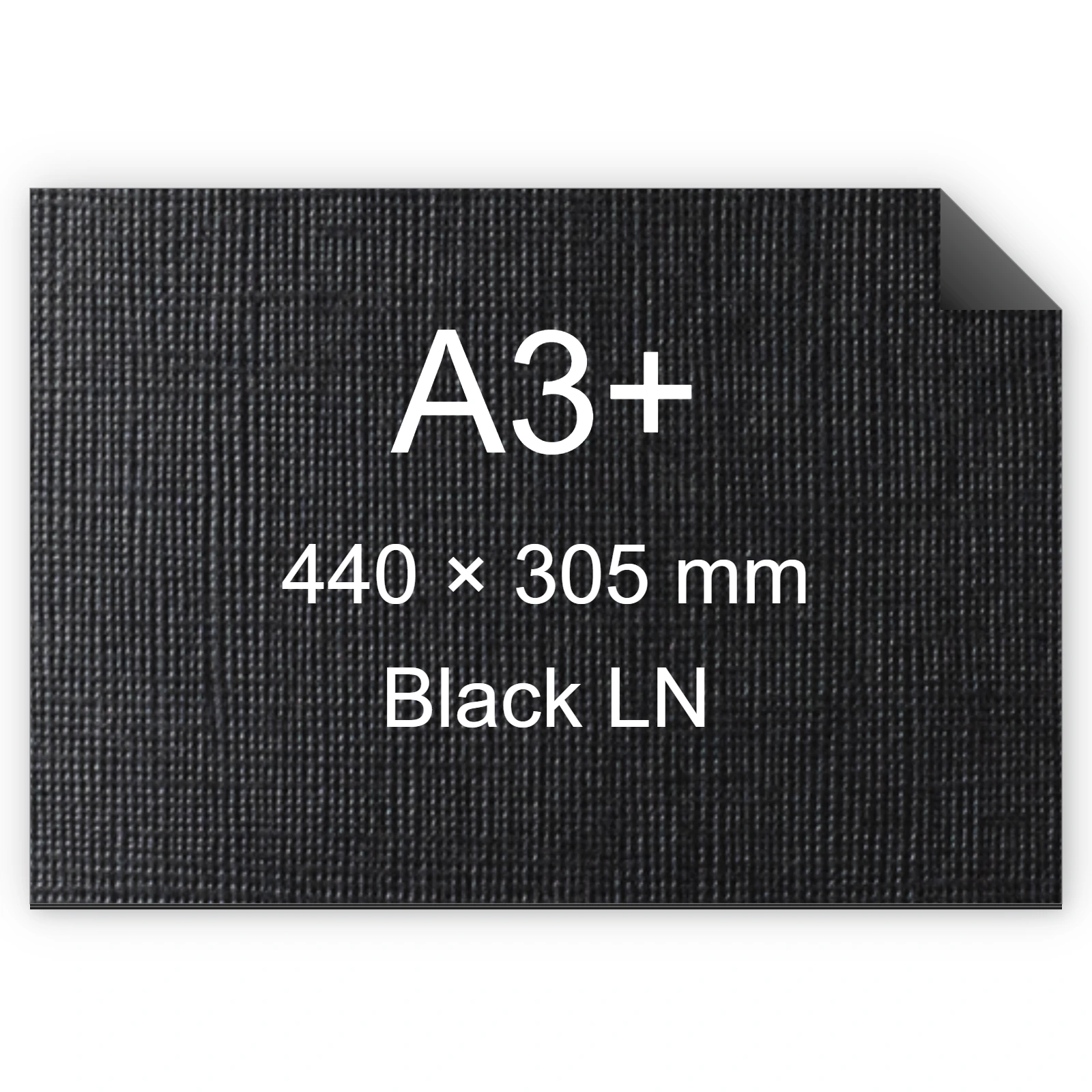 Cartoncino Favini, Classy Covers, 120 g/m², A3+, BLACK LN bra6633a3+
