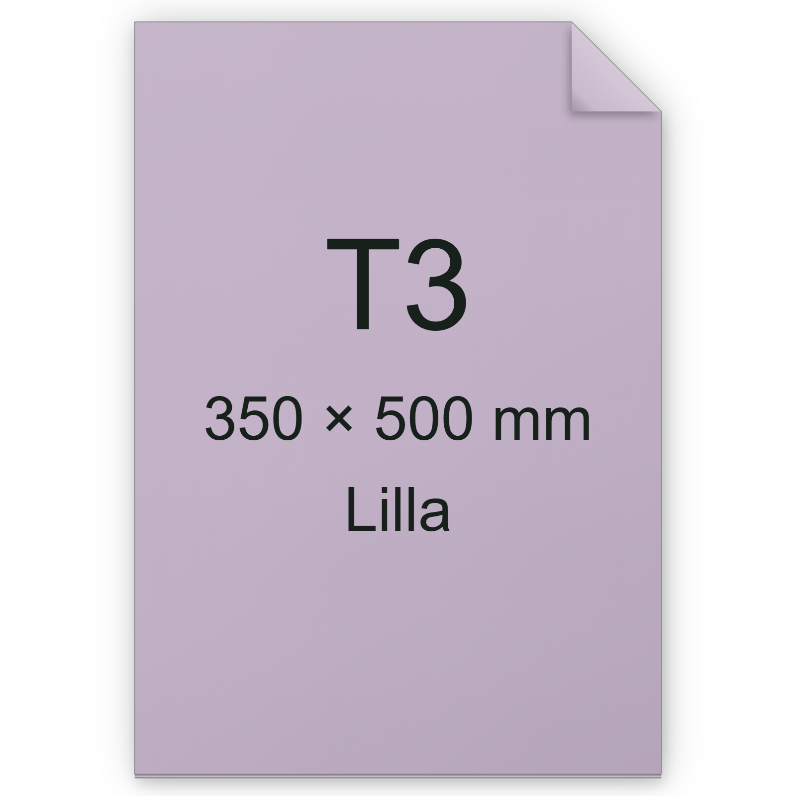 Carta Favini, Burano, 90 g/m², T3, LILLA 06 BRA830t3