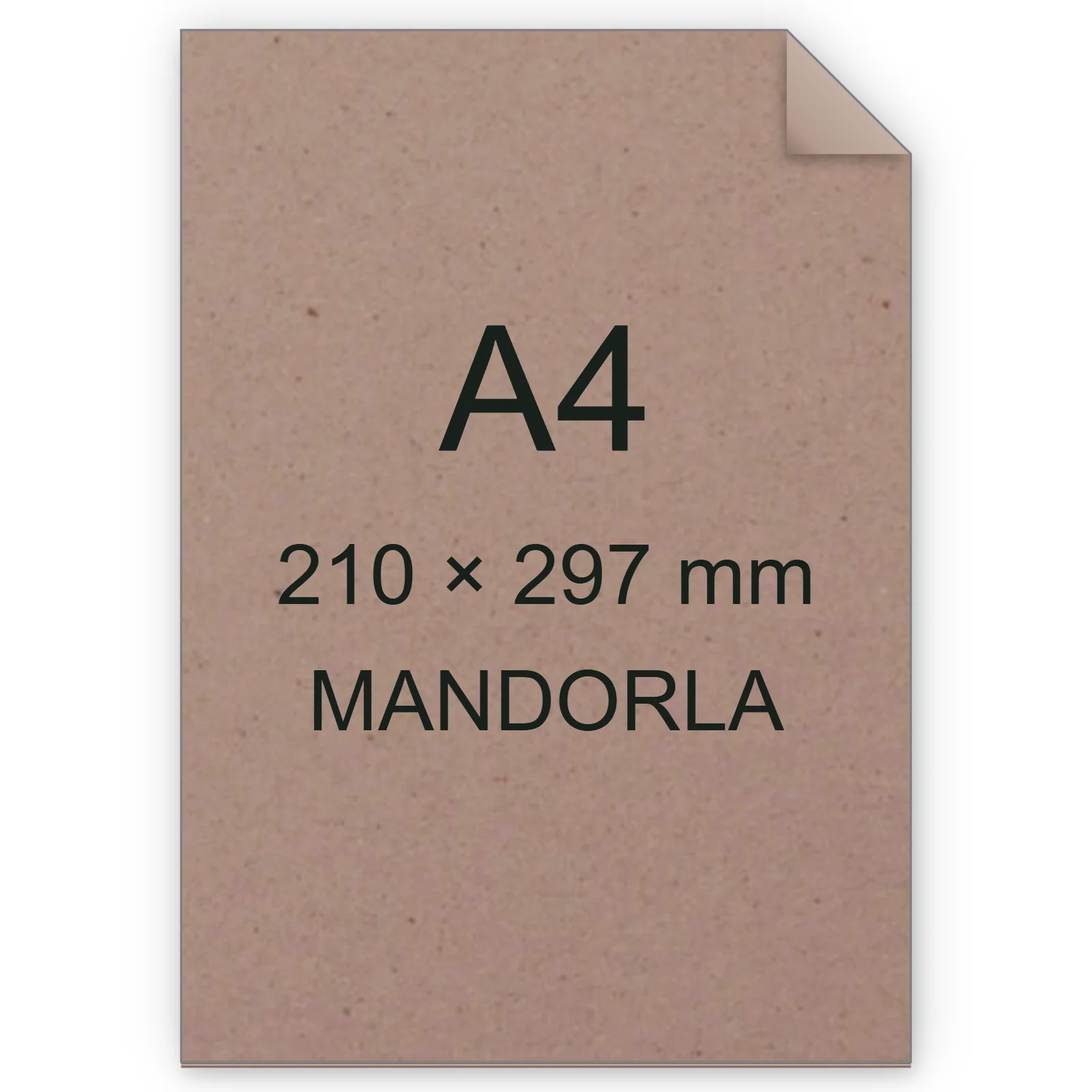 Cartoncino Favini, Crush, 250 g/m², A4, MANDORLA bra6714