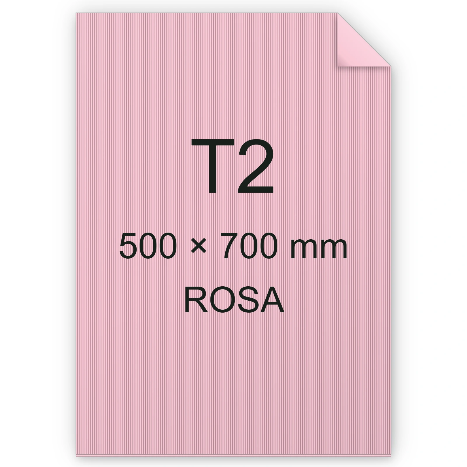 Cartoncino Favini, Sigillo Ondulato, 275 g/m², T2, ROSA FAVA35S041