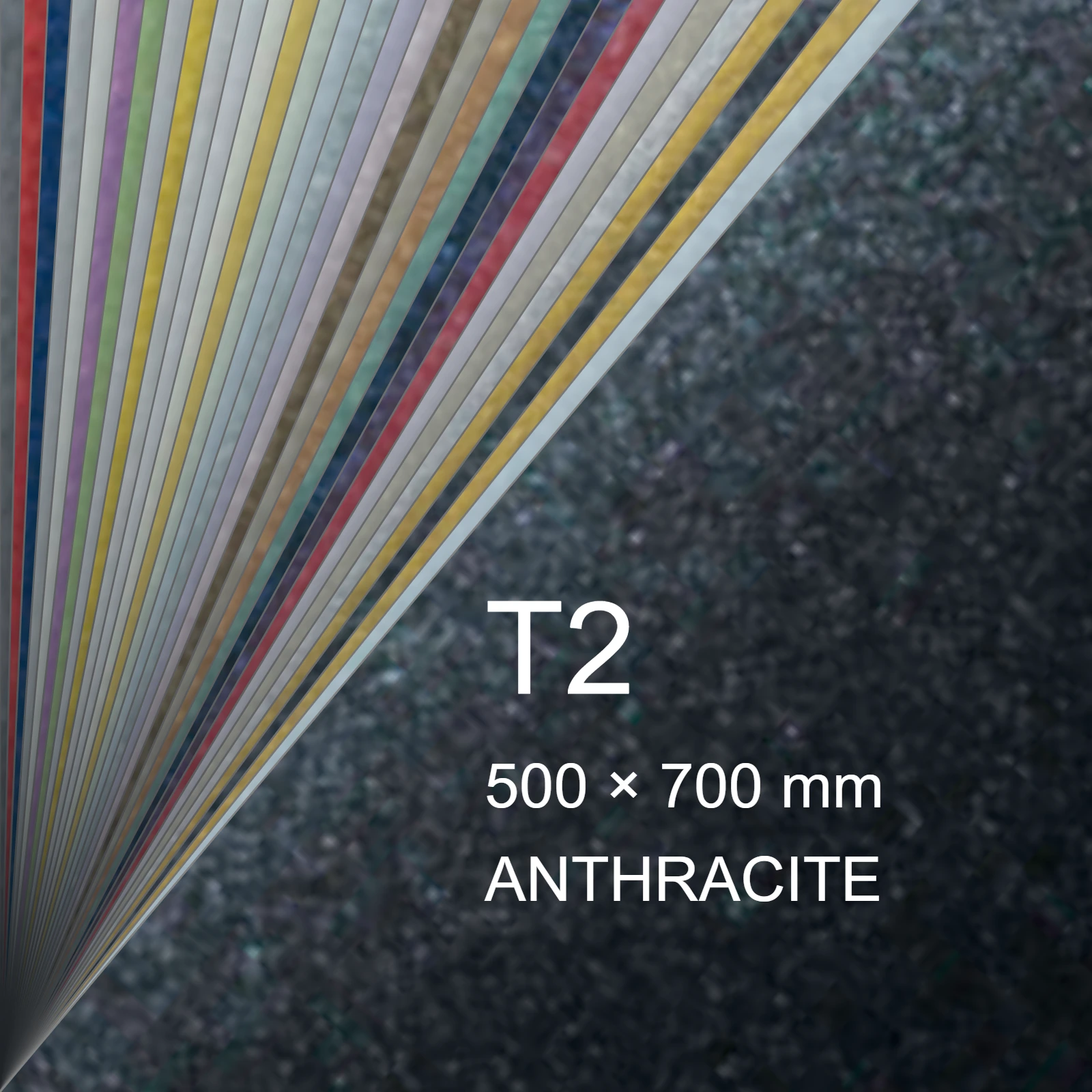 Cartoncino Favini, Majestic Classic, 290 g/m², T2, ANTHRACITE bra765t2 - immagine aggiuntiva