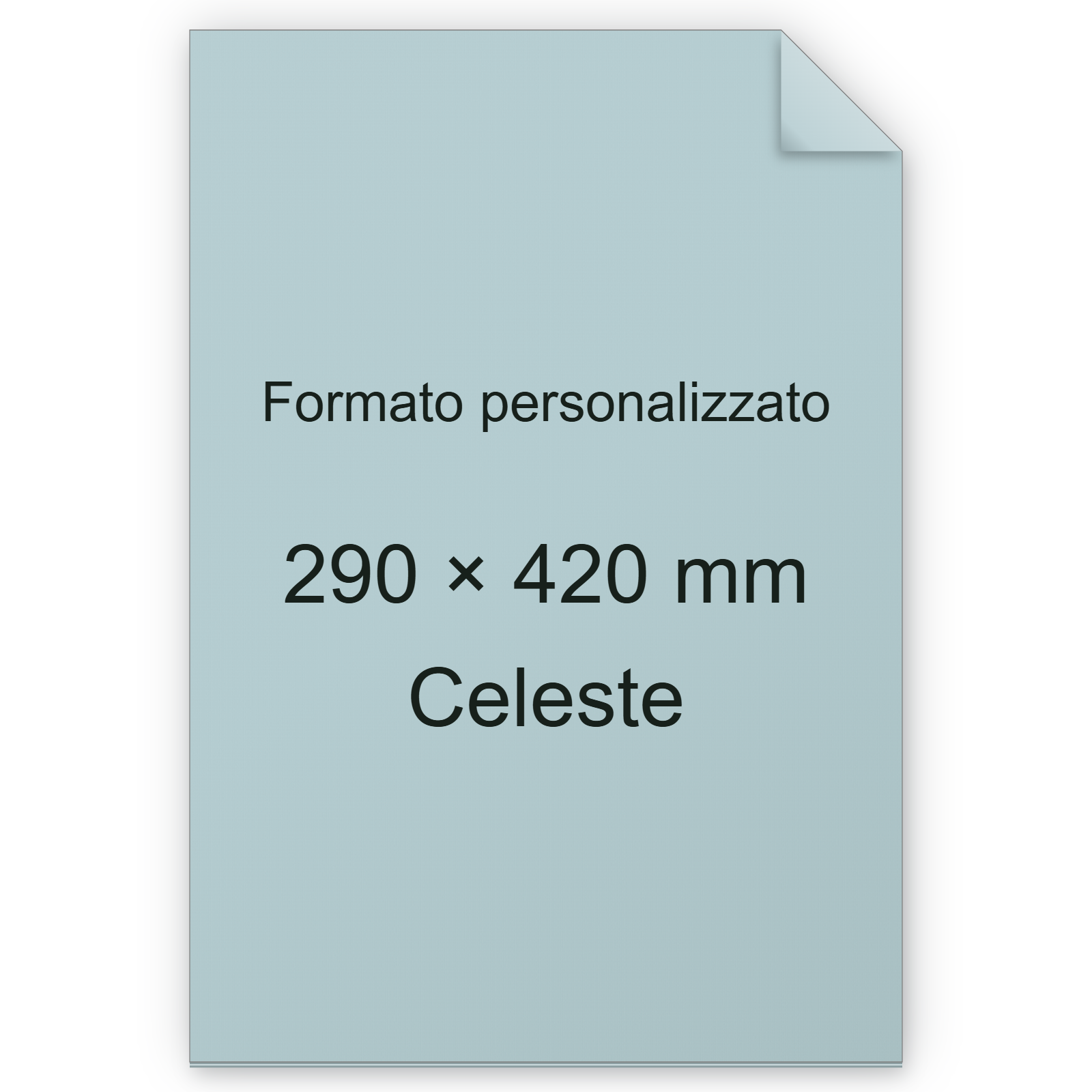 Cartoncino Favini, Burano, 140 g/m², 290x420 mm, CELESTE 03 bra835A3