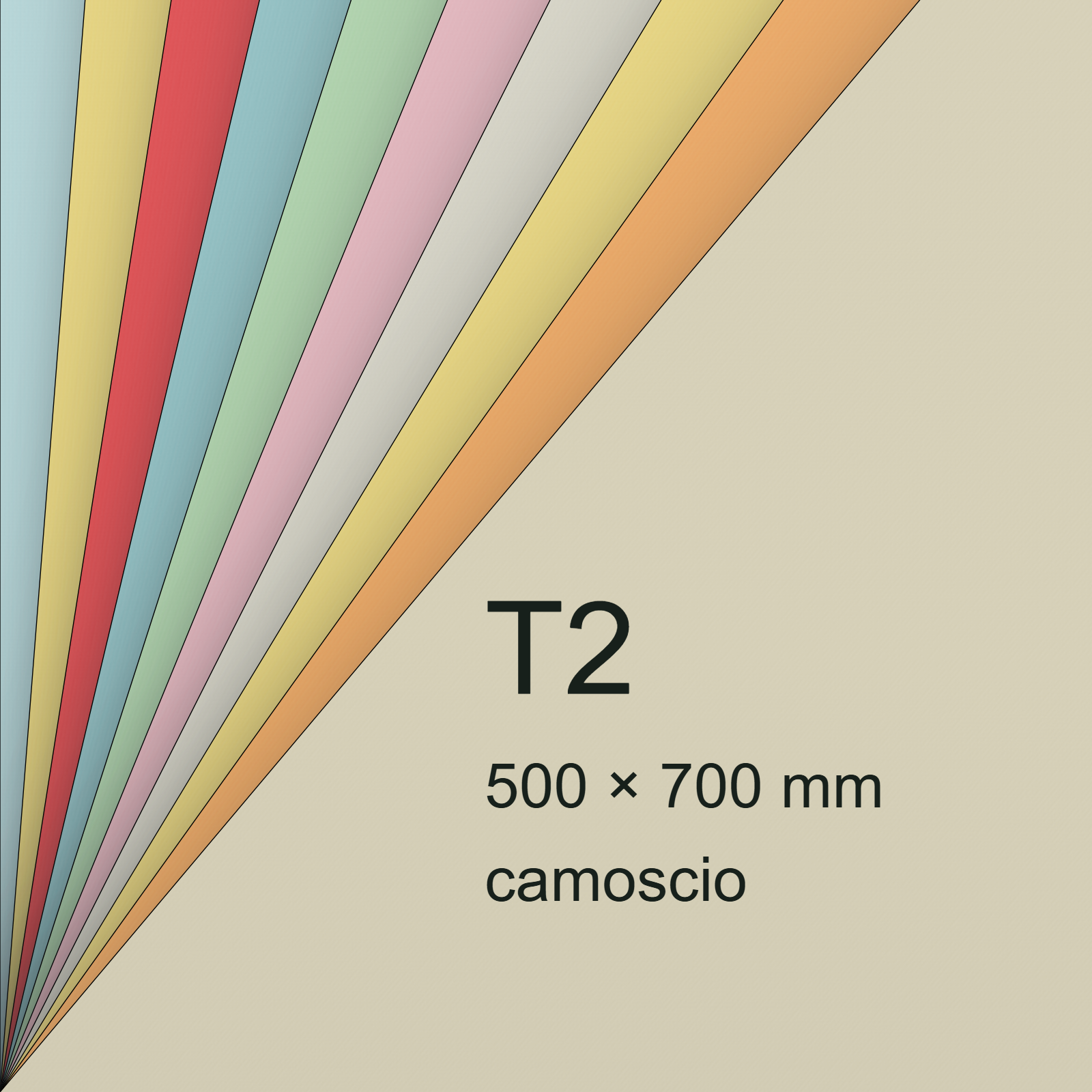 Cartoncino ManilaFormosa CAMOSCIO, t2, 140gr BRA527t2 - immagine aggiuntiva