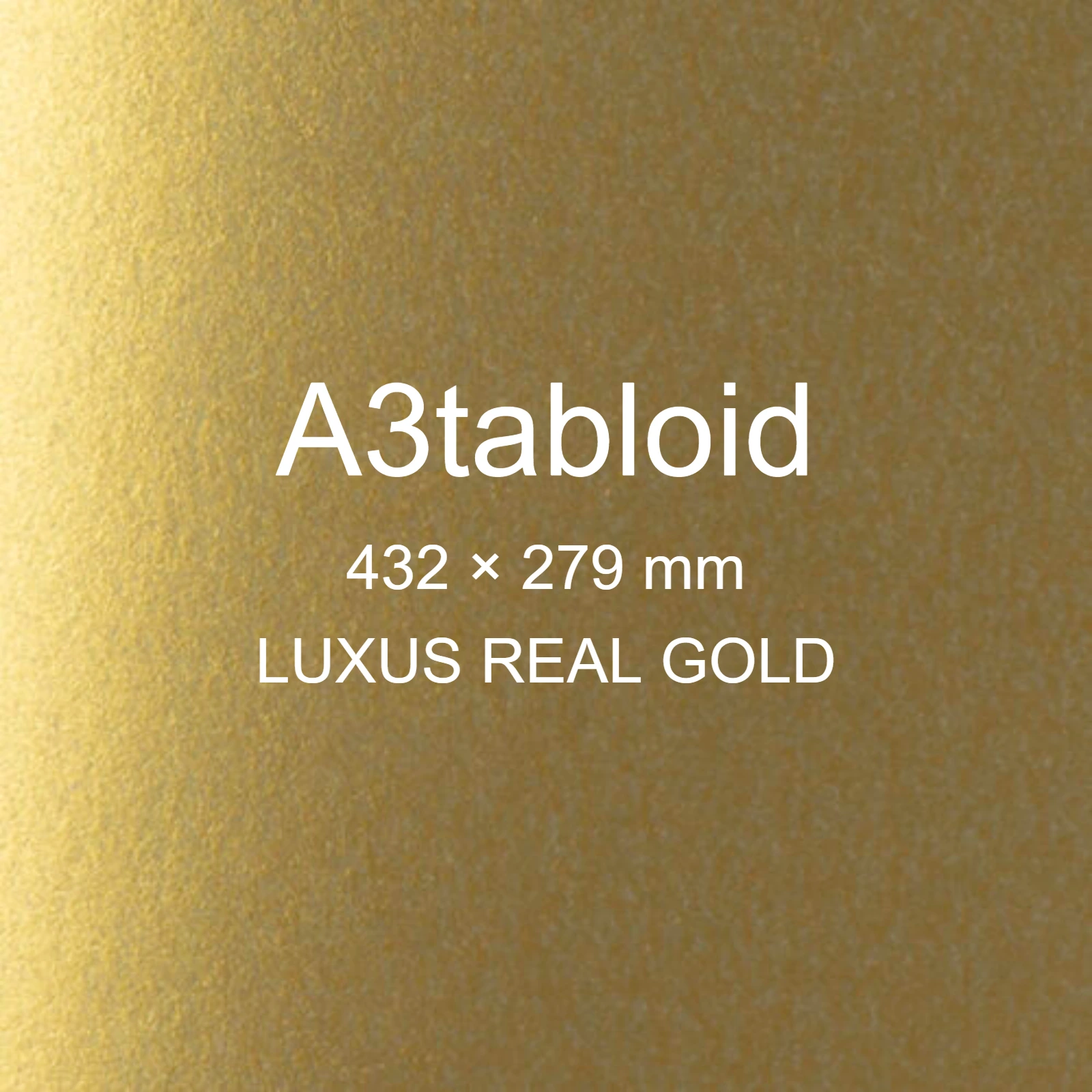 Cartoncino Favini, Majestic Digital HP Indigo, 250 g/m², A3tabloid, LUXUS REAL GOLD bra6550a3tabloid - immagine aggiuntiva
