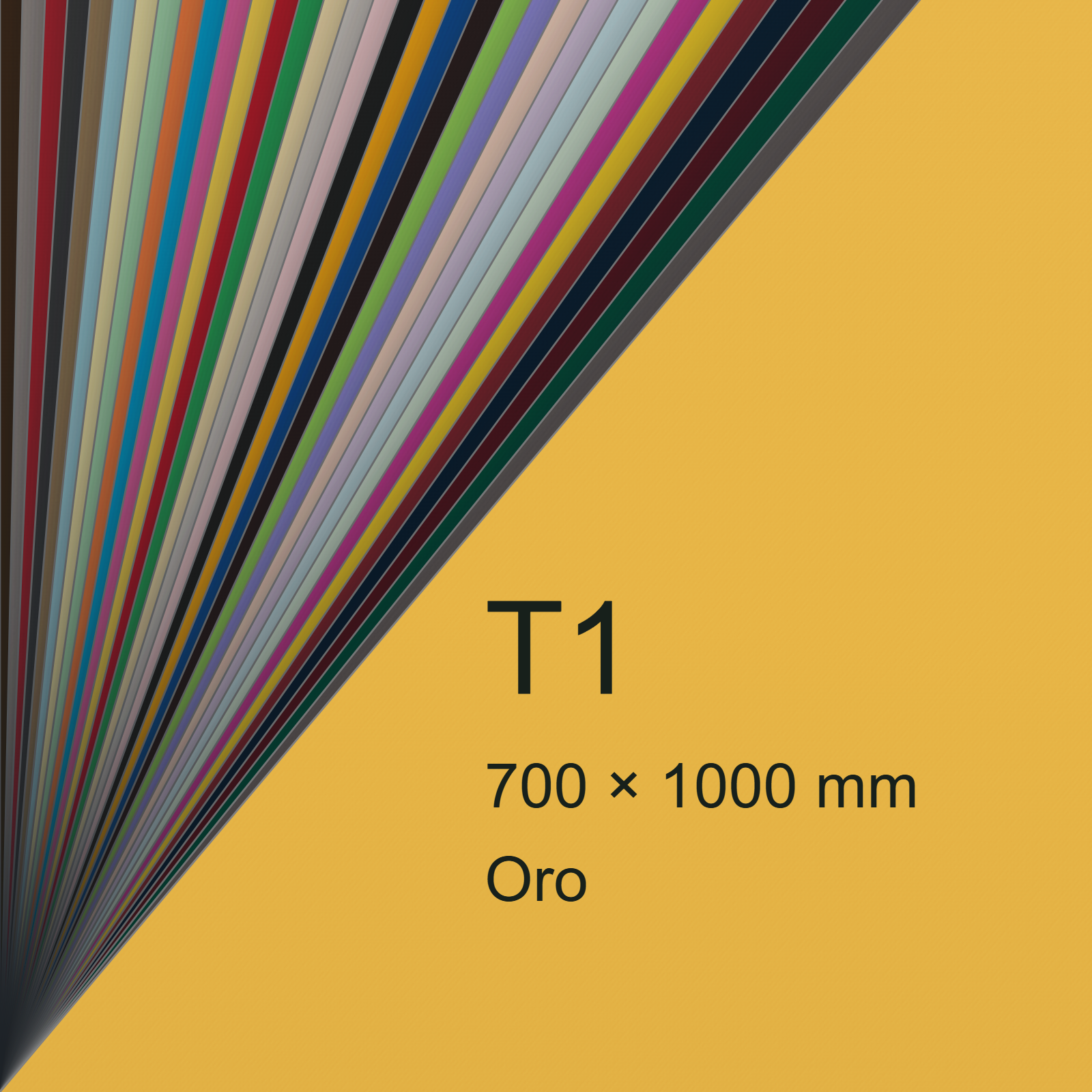 Cartoncino Favini, Burano, 140 g/m², T1, ORO 11 bra566T1 - immagine aggiuntiva