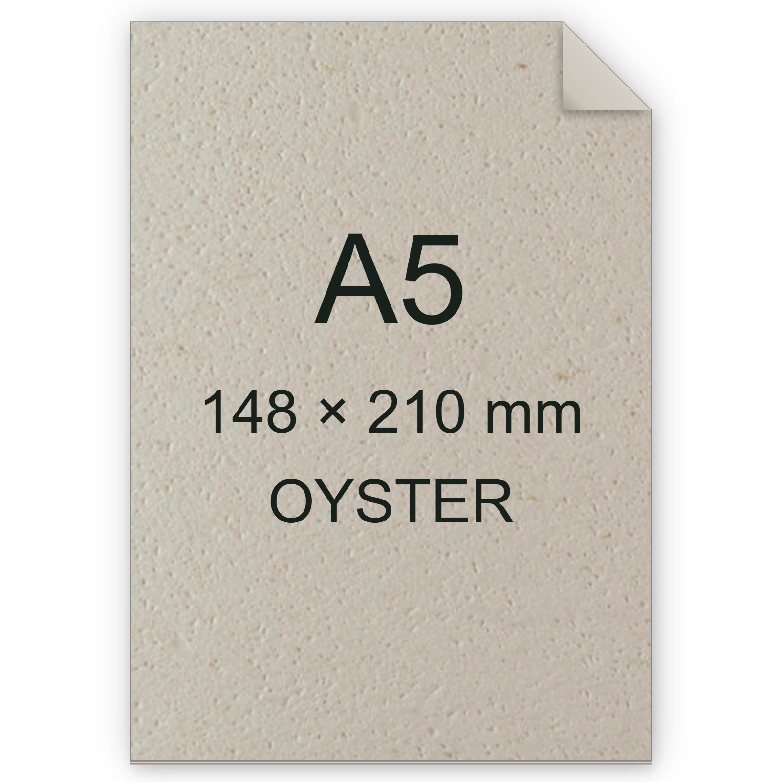 Cartoncino Favini, Remake Carapace, 120 g/m², A5, OYSTER BRA120a5