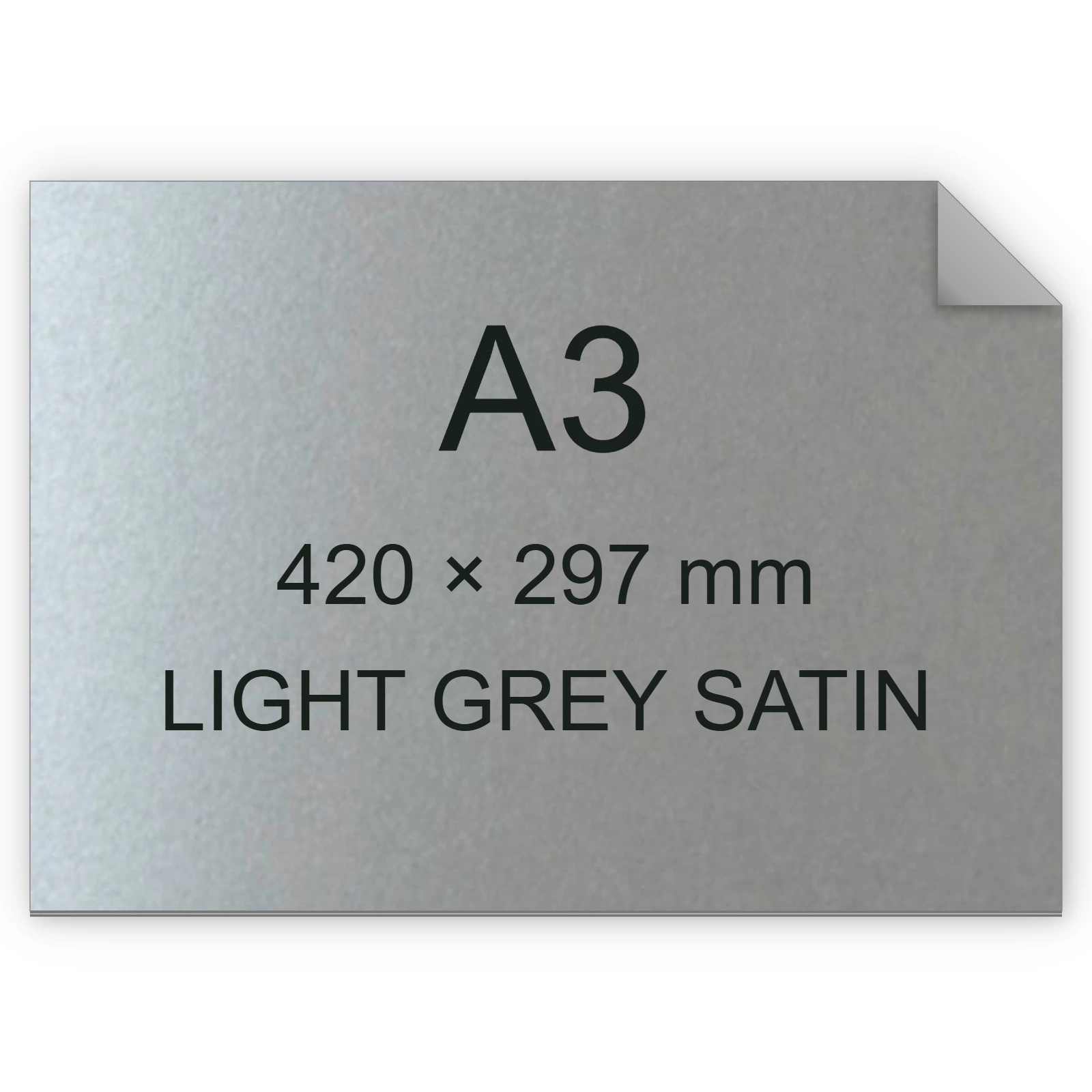 Cartoncino Favini, Majestic Satin, 290 g/m², A3, LIGHT GREY SATIN bra980a3