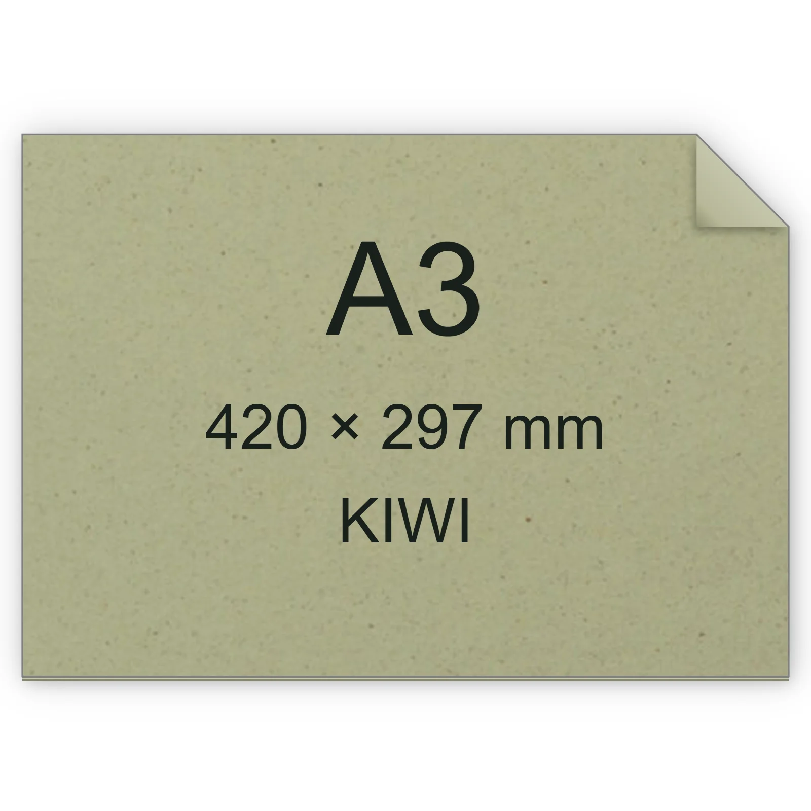 Cartoncino Favini, Crush, 250 g/m², A3, KIWI bra6711a3