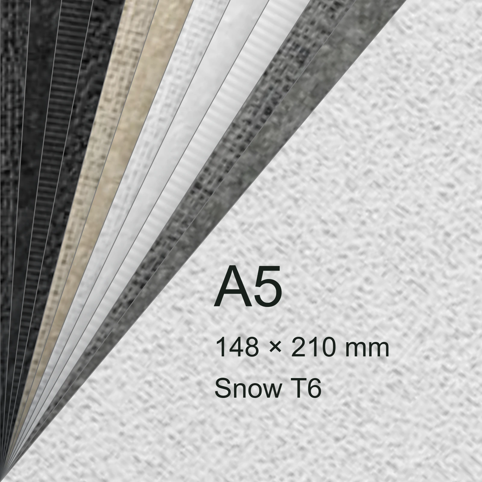 Carta Favini, Classy Covers, 115 g/m², A5, SNOW T6 bra6642a5 - immagine aggiuntiva