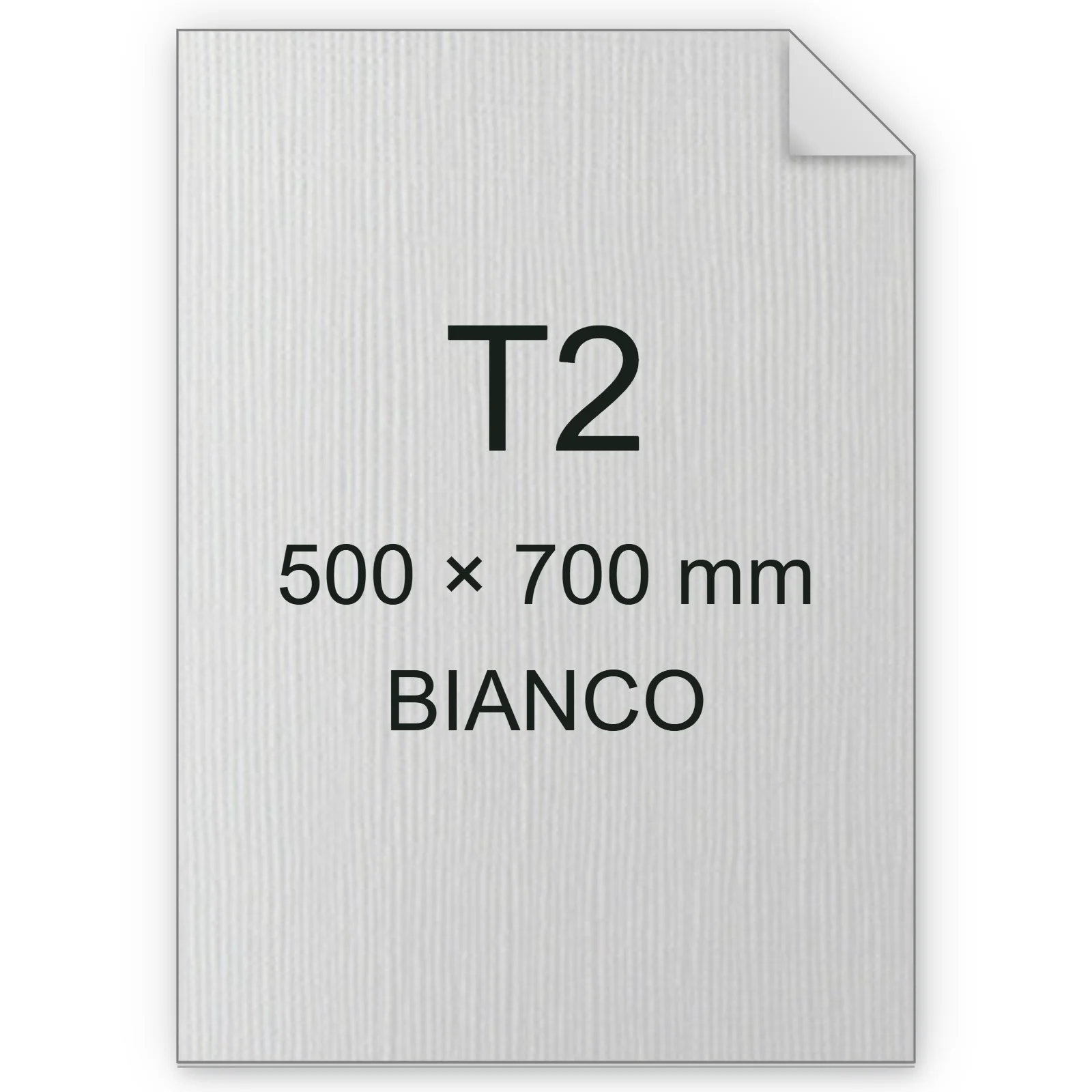 Cartoncino Favini, Bianco Flash Premium trama tela, 300 g/m², T2, BIANCO bra6803t2