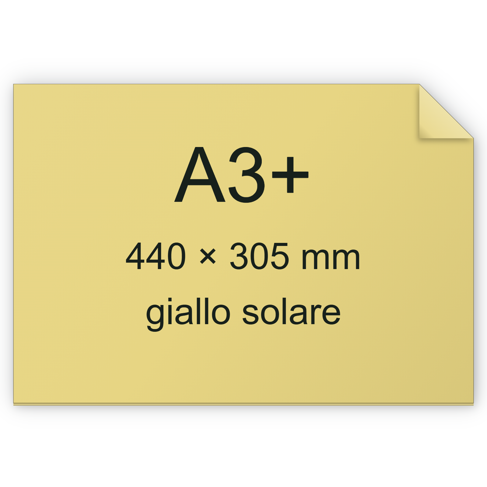 Cartoncino ManilaFormosa GIALLOSOLARE, a3+, 140gr BRA529a3+