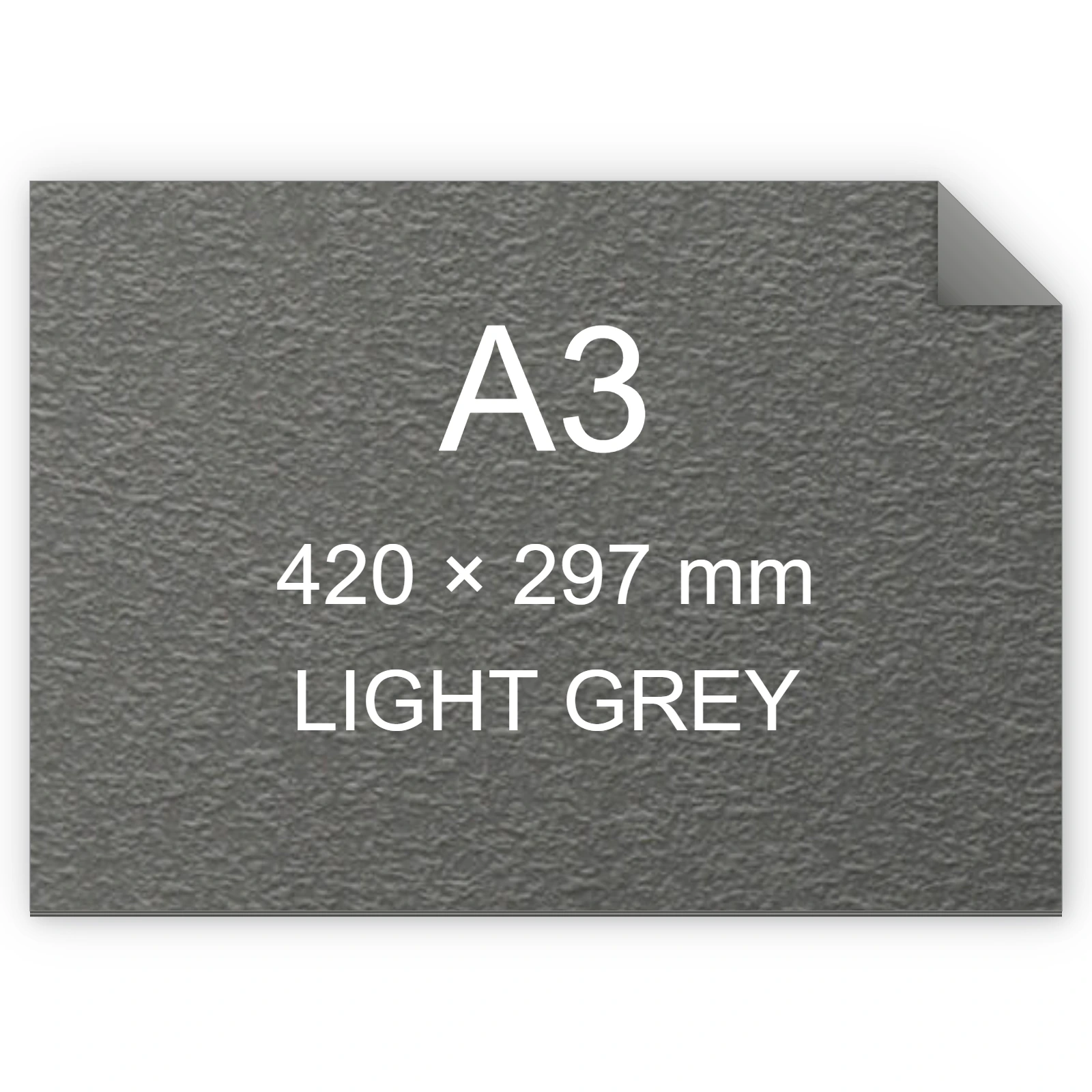 Cartoncino Favini, Tokyo, 120 g/m², A3, LIGHT GREY bra6605a3