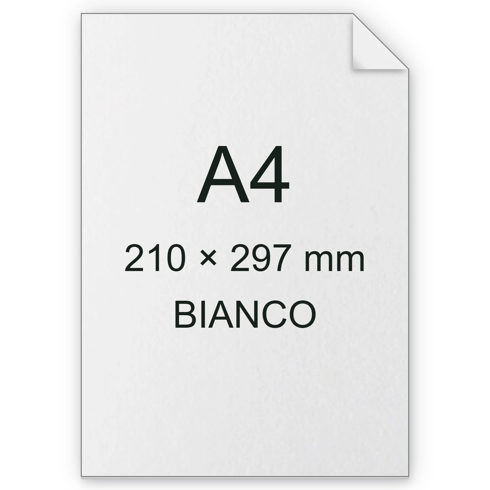 Cartoncino Favini, Sumo (0,5 mm), 350 g/m², A4, BIANCO BRA140