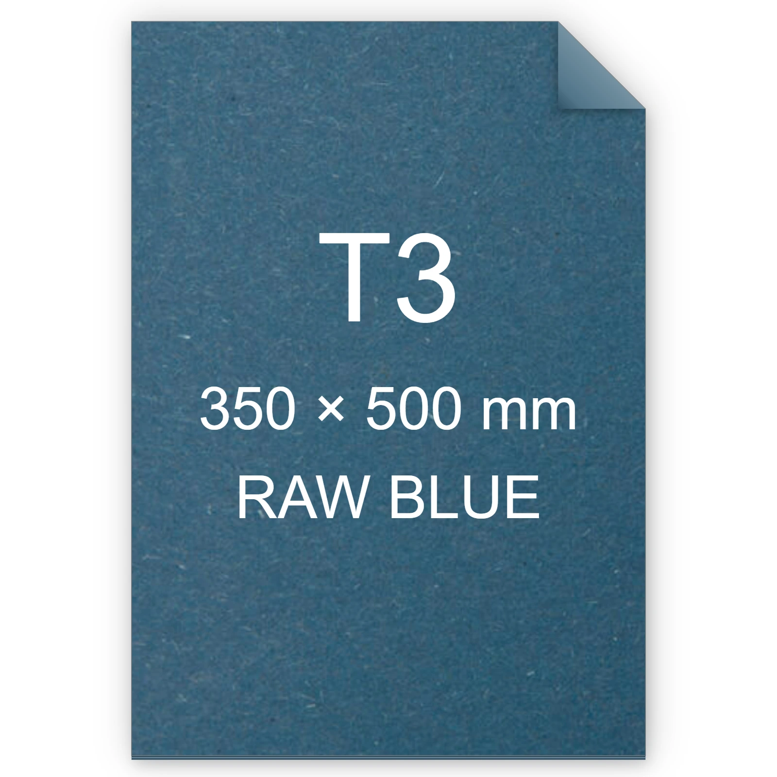 Cartoncino Favini, Shiro Echo Raw, 250 g/m², T3, RAW BLUE bra6667t3