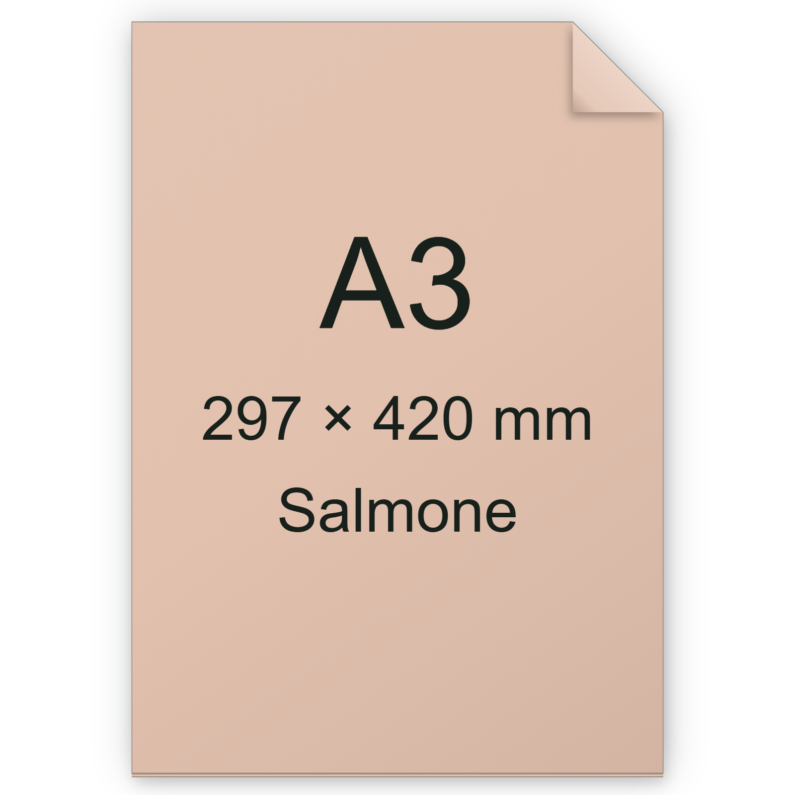Cartoncino Favini, Burano, 200 g/m², A3, SALMONE 05 BRA828a3