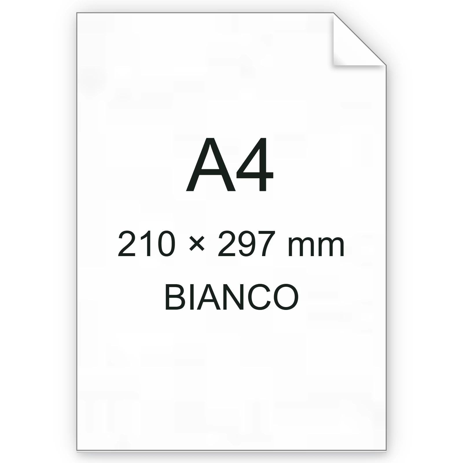 Cartoncino Favini, Assorbente, 220 g/m², A4, BIANCO BRA143