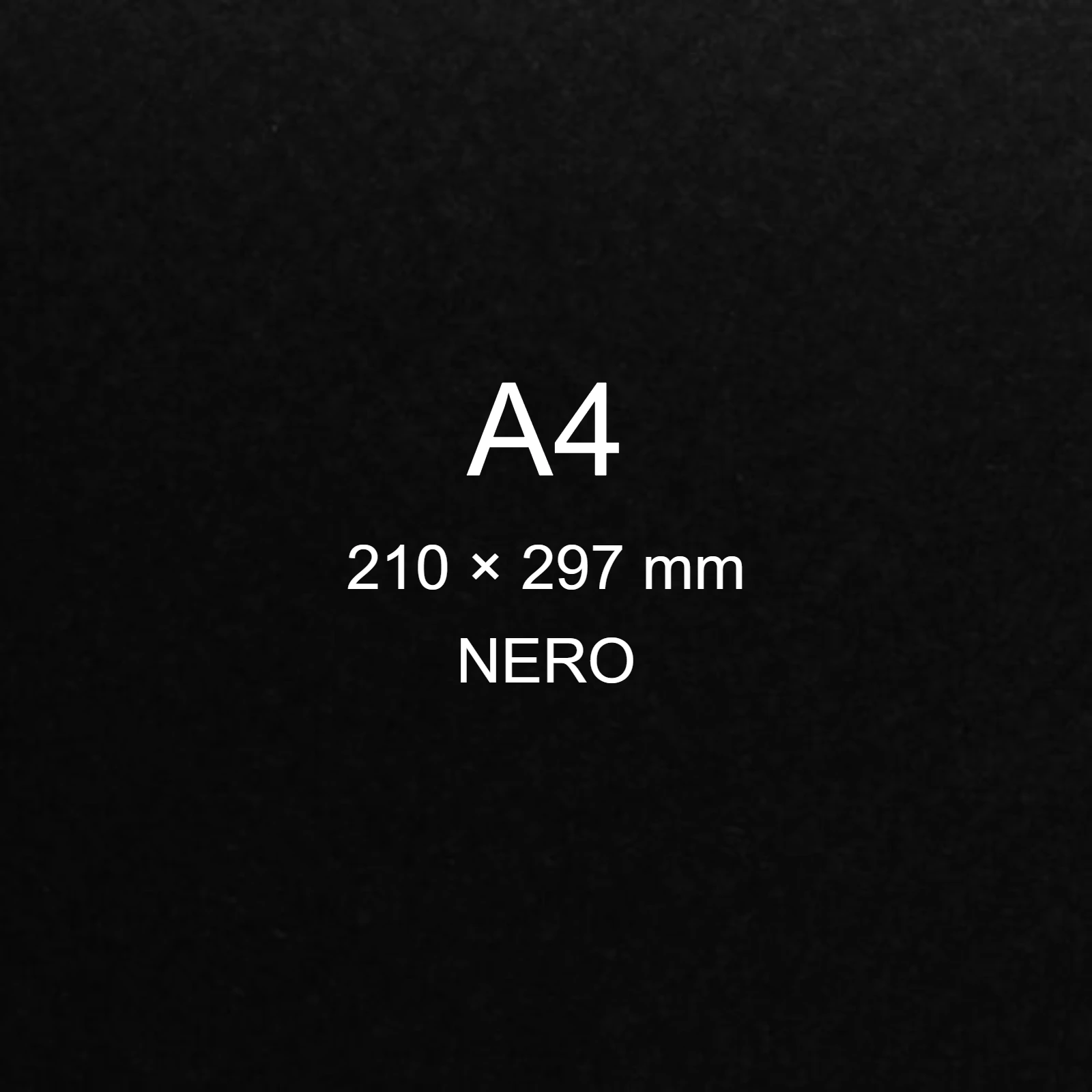 Cartoncino Favini, Prisma Plastificato, 250 g/m², A4, NERO bra1324 - immagine aggiuntiva