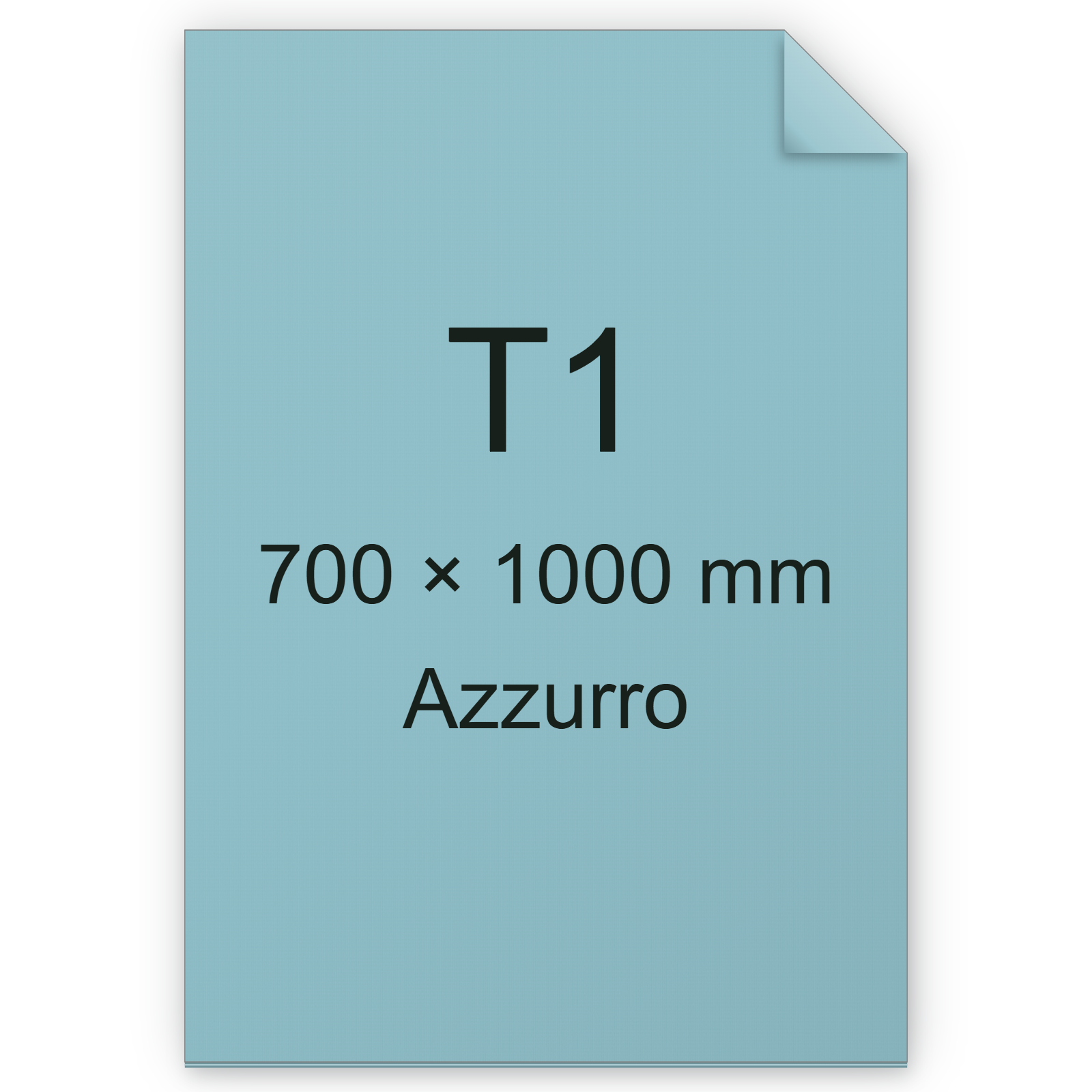 Cartoncino Favini, Burano, 200 g/m², T1, AZZURRO 08 BRA546t1