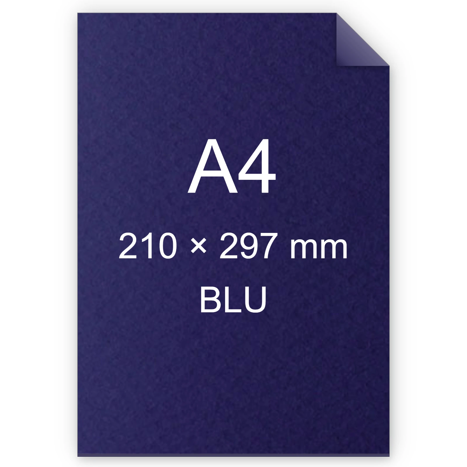 Cartoncino Favini, Prisma Cover Monoruvido, 220 g/m², A4, BLU 26 FAVA33K21S