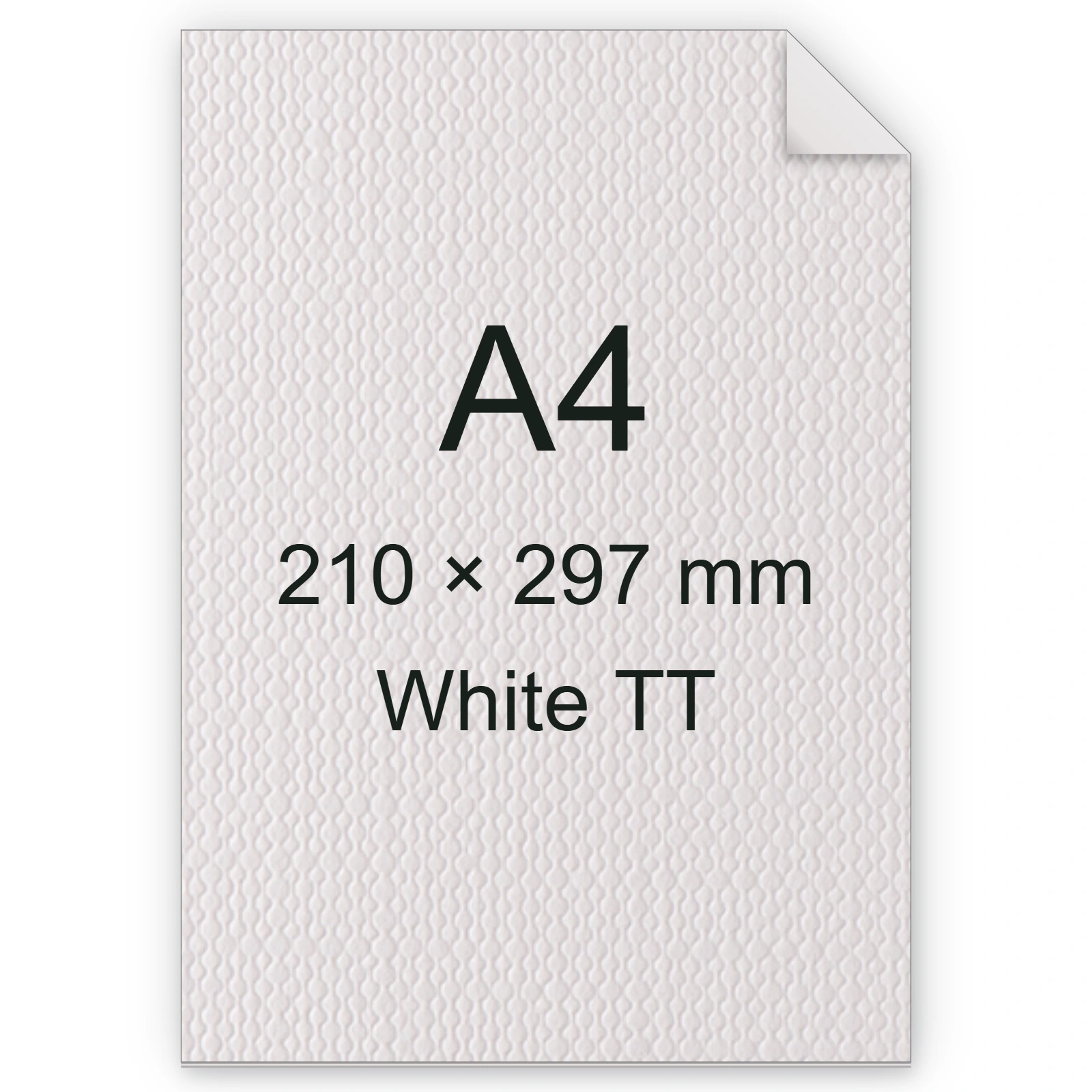 Cartoncino Favini, Classy Covers, 120 g/m², A4, WHITE TT bra6615