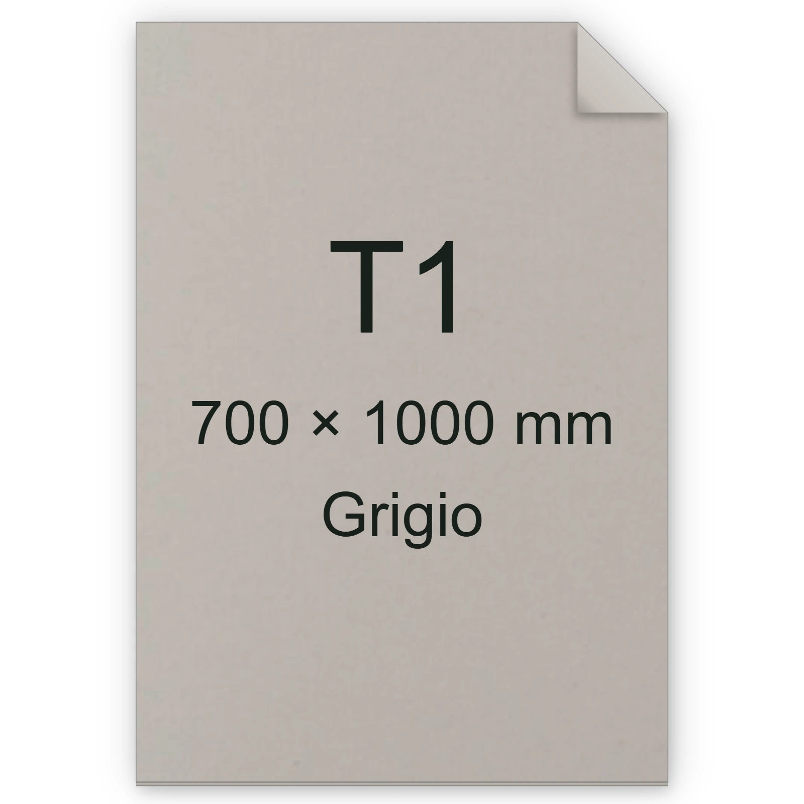 Cartoncino Favini, Burano, 120 g/m², T1, GRIGIO 12 bra790T1