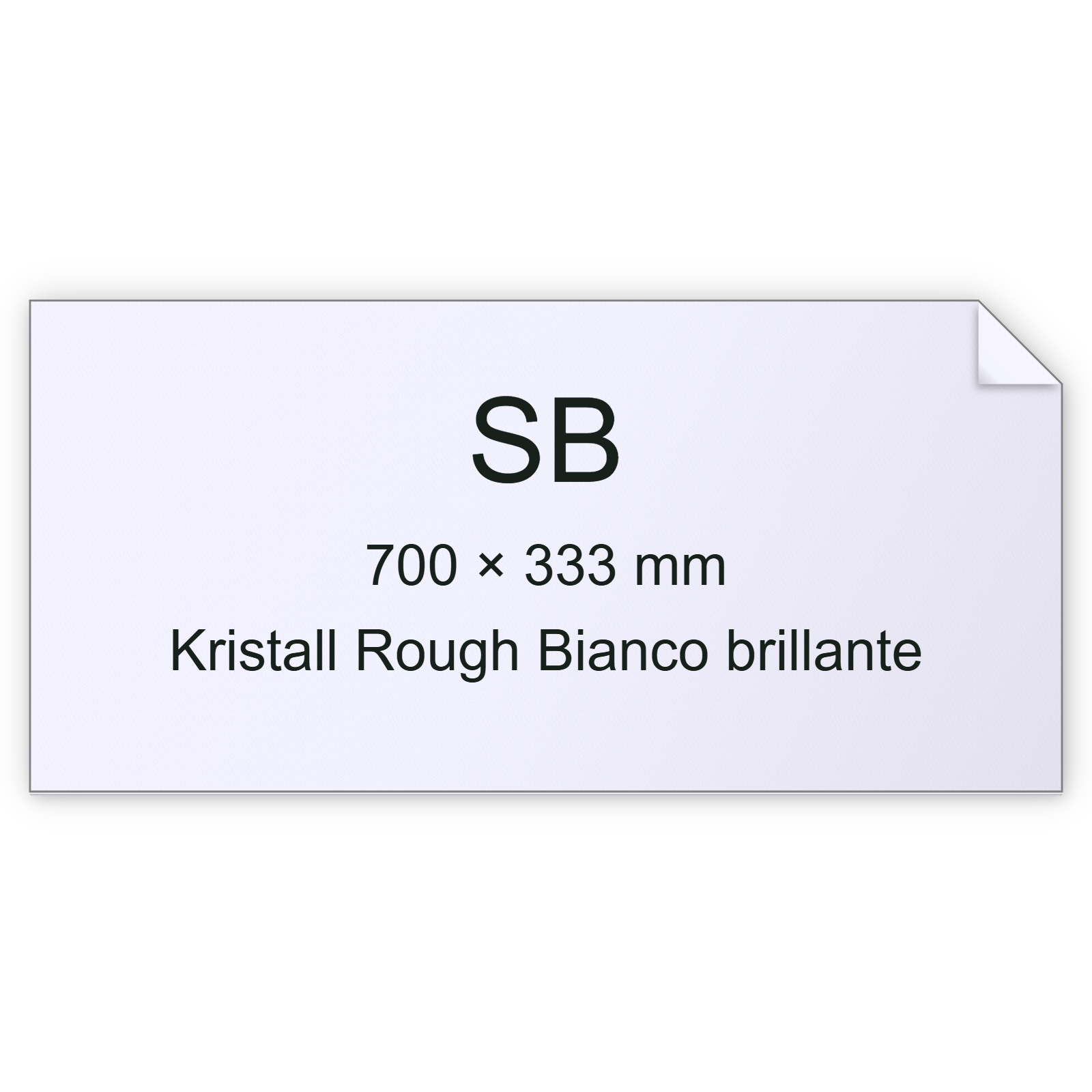 Cartoncino Kristall Rough, Munken, BiancoBrillante, 300gr, sb bra2572sb