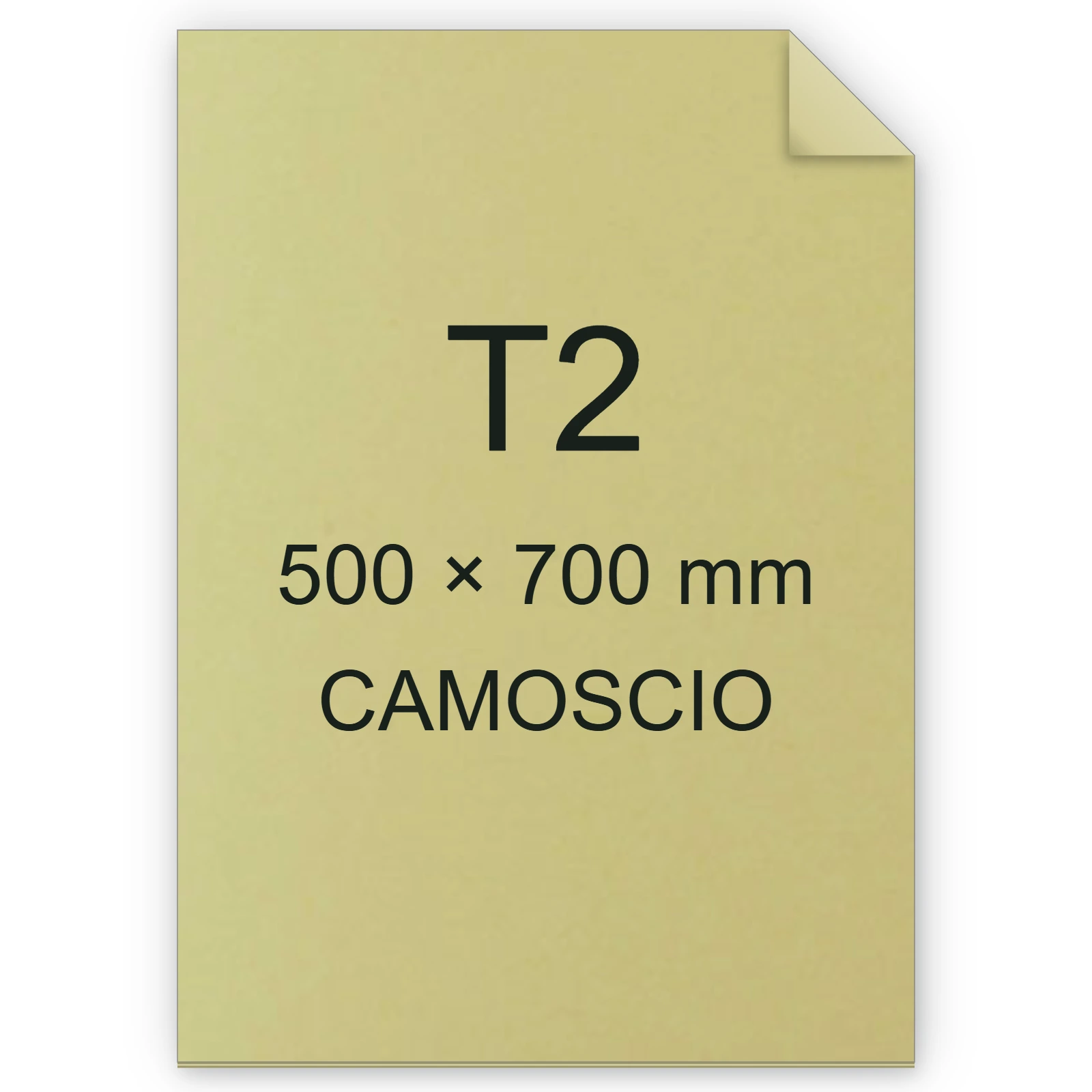 Cartoncino Favini, Bristol Color Sigillo, 200 g/m², T2, CAMOSCIO 02 FAVA35R012