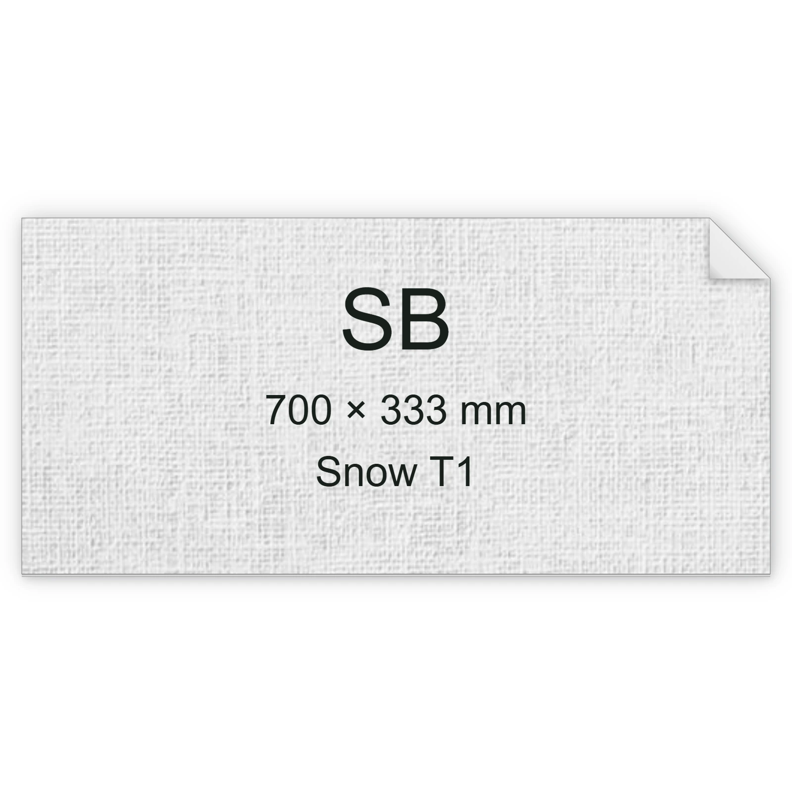 Carta Favini, Classy Covers, 115 g/m², SB, SNOW T1 bra6639sb