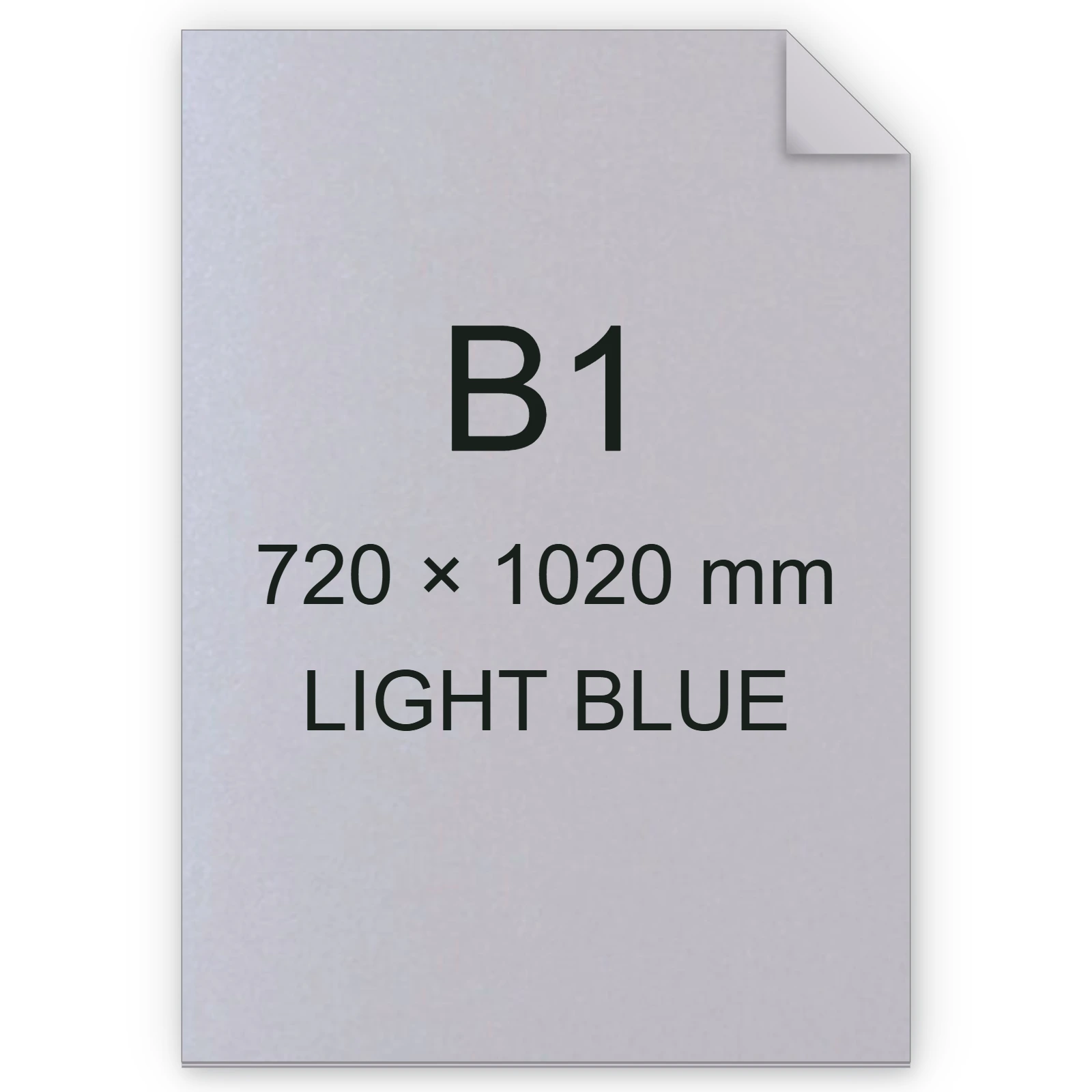 Cartoncino Favini, Majestic Chameleon, 250 g/m², B1, LIGHT BLUE bra1775b1
