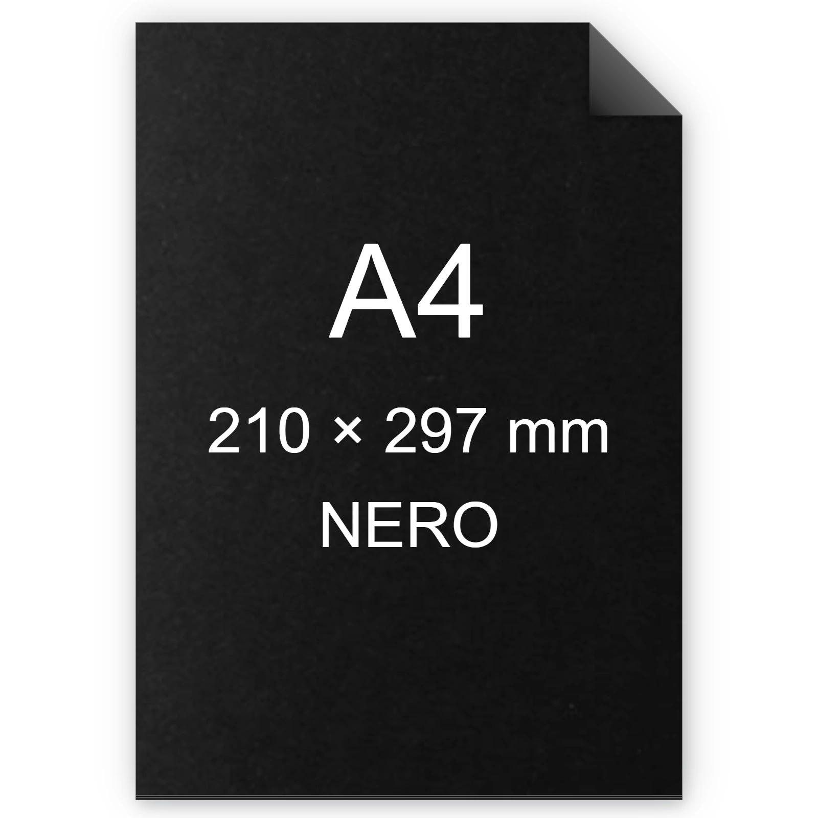 Carta Favini, RismaLuce Small Collezioni, 90 g/m², A4, NERO 63 FAVA69A144