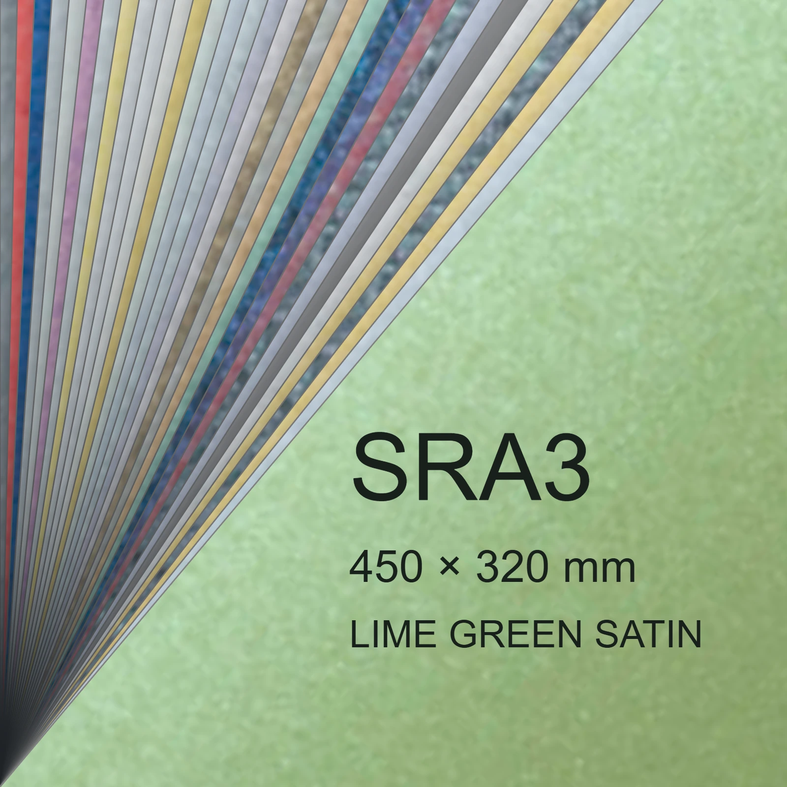 Cartoncino Favini, Majestic Satin, 290 g/m², SRA3, LIME GREEN SATIN bra981sra3 - immagine aggiuntiva