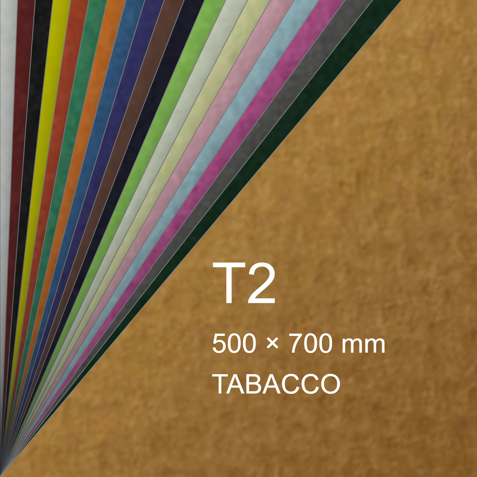 Cartoncino Favini, Prisma Color Sigillo Monoruvido, 220 g/m², T2, TABACCO 10 FAVA33H012 - immagine aggiuntiva