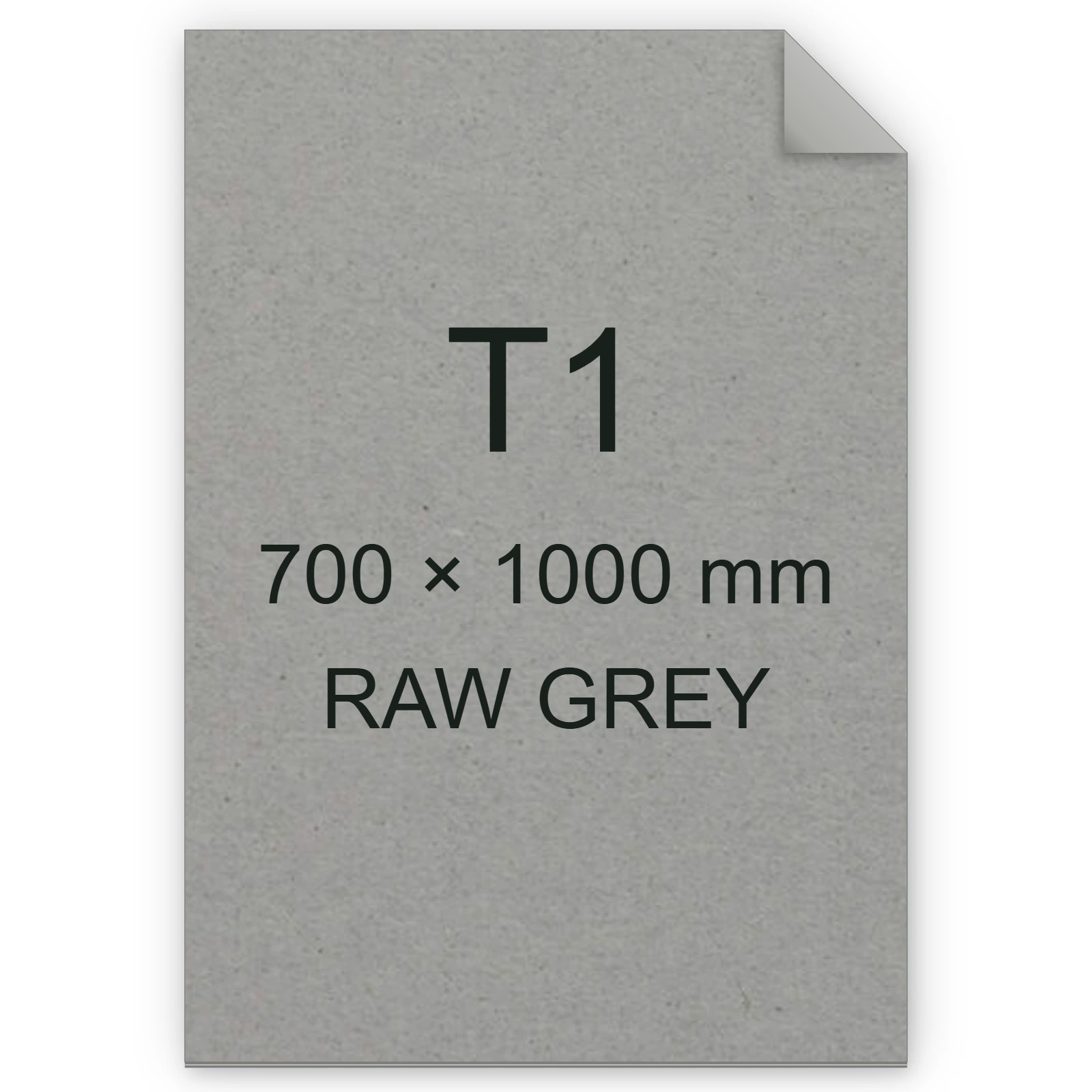 Cartoncino Favini, Shiro Echo Raw, 350 g/m², T1, RAW GREY bra6658t1