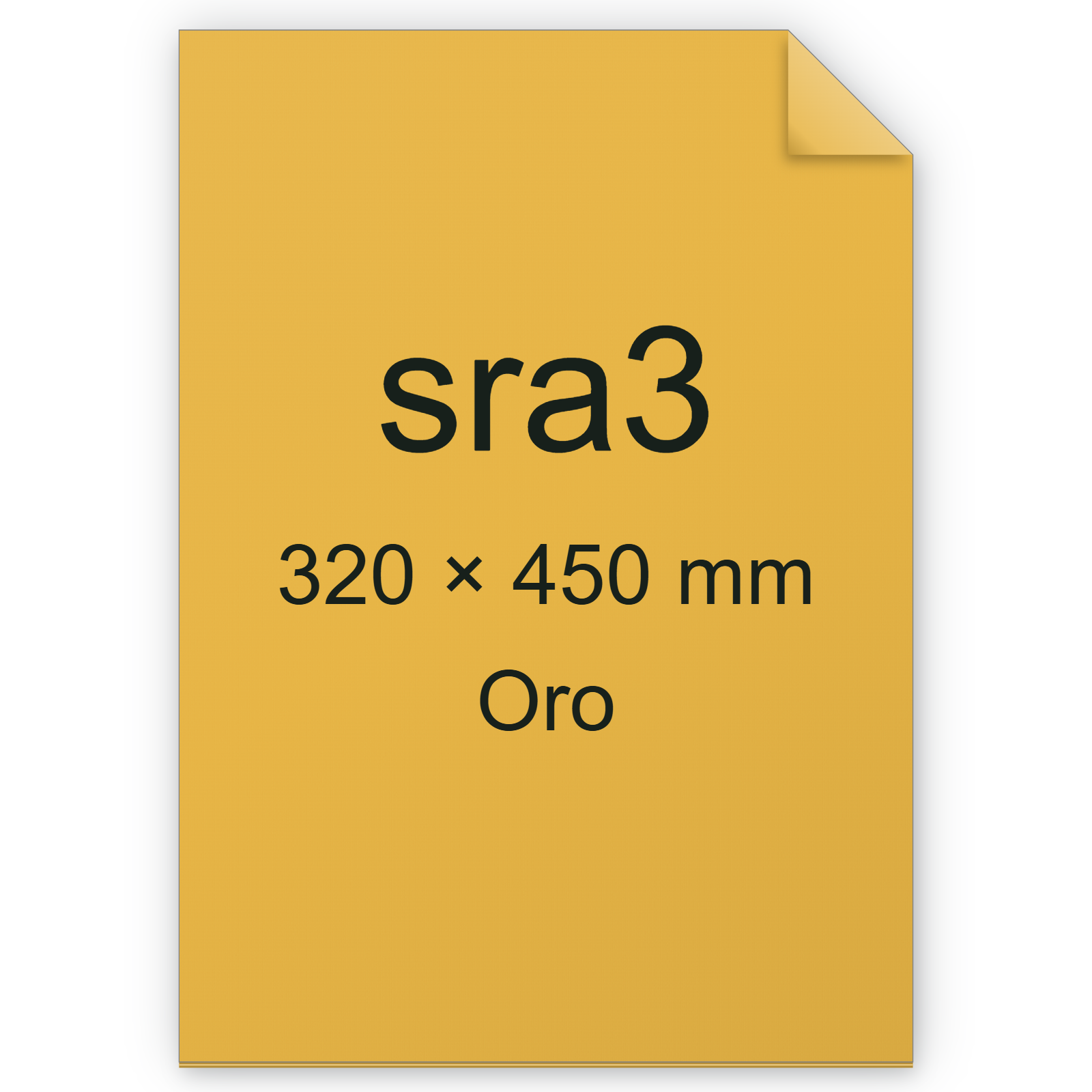 Cartoncino Favini, Burano, 140 g/m², SRA3, ORO 11 bra566sra3