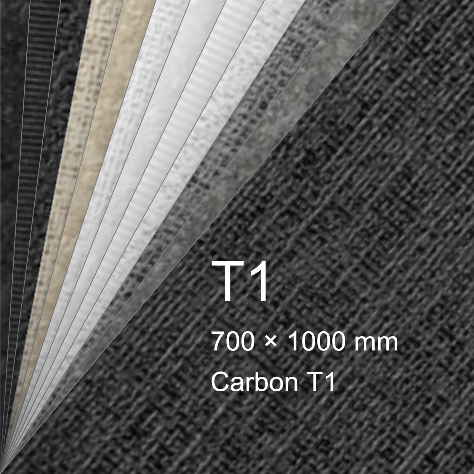 Carta Favini, Classy Covers, 115 g/m², T1, CARBON T1 bra6647t1 - immagine aggiuntiva