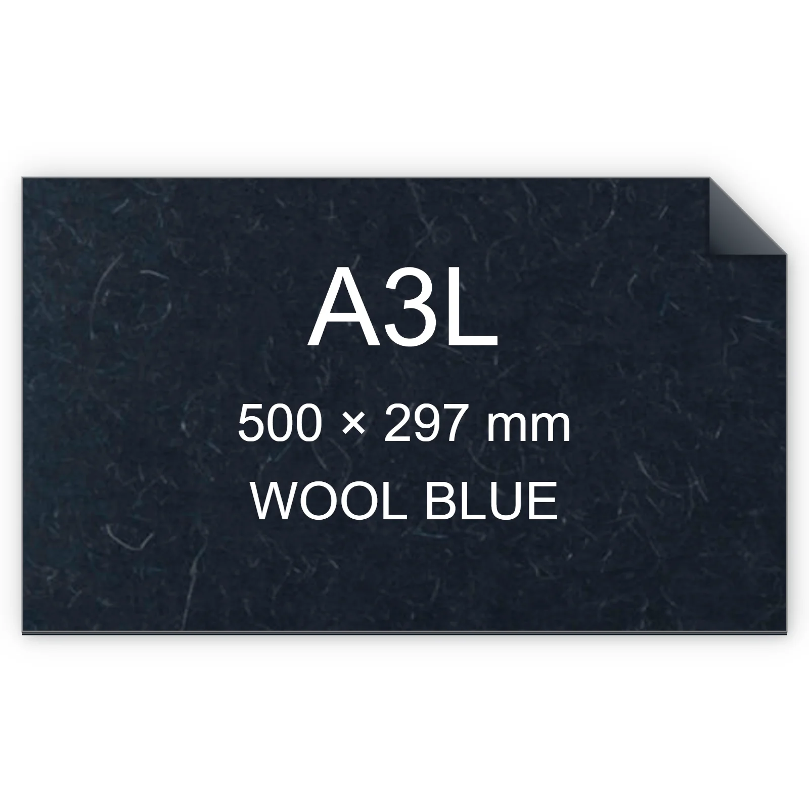 Cartoncino Favini, Refit, 120 g/m², A3L, WOOL BLUE bra6740a3l