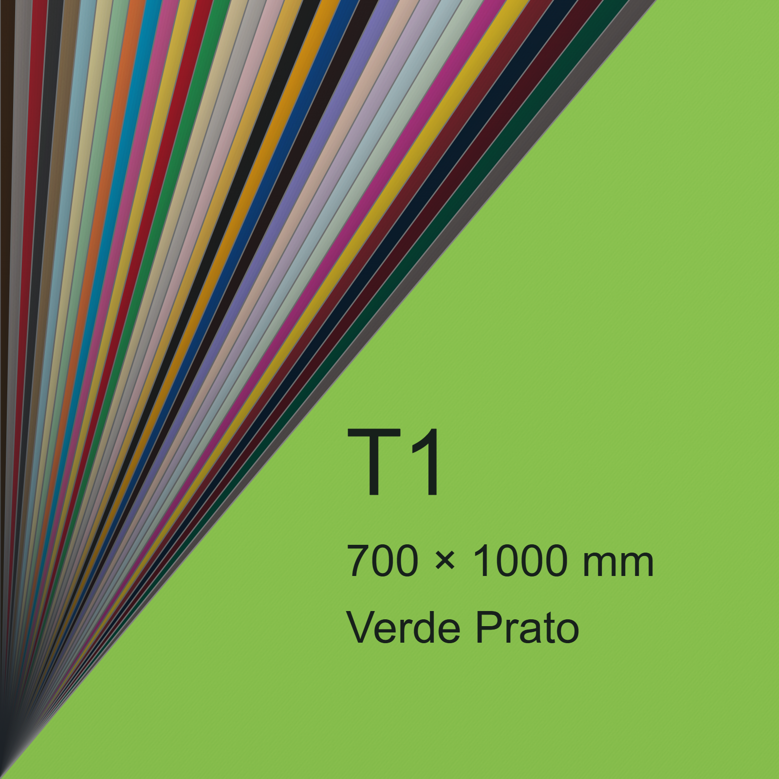 Cartoncino Favini, Burano, 140 g/m², T1, VERDE PRATO 54 bra819T1 - immagine aggiuntiva
