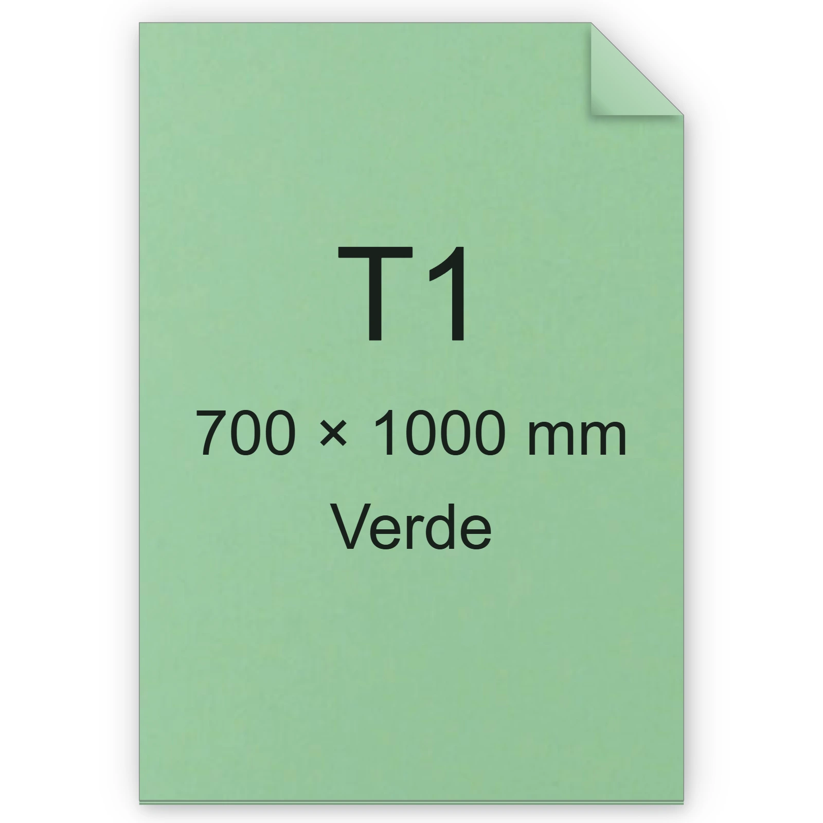 Cartoncino Favini, Burano, 120 g/m², T1, VERDE 09 bra798T1