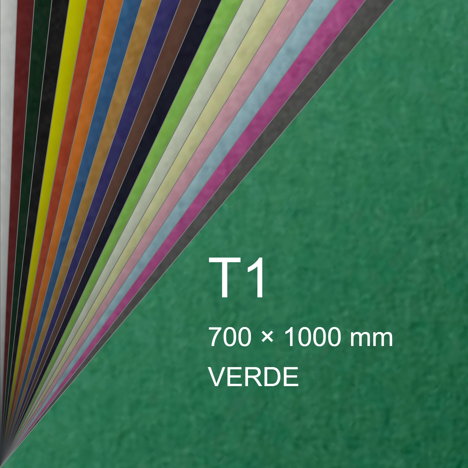Cartoncino Favini, Prisma Color Monoruvido, 220 g/m², T1, VERDE 37 FAVA33D201 - immagine aggiuntiva