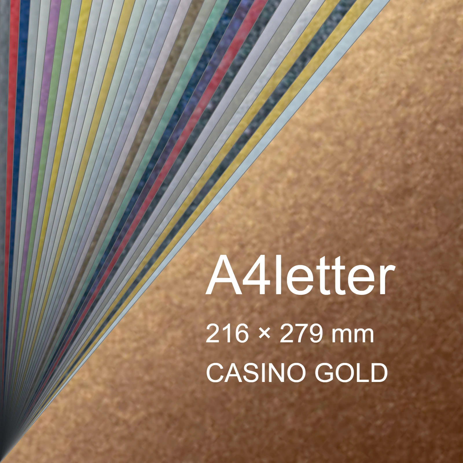 Cartoncino Favini, Majestic Classic, 290 g/m², A4letter, CASINO GOLD bra759a4letter - immagine aggiuntiva
