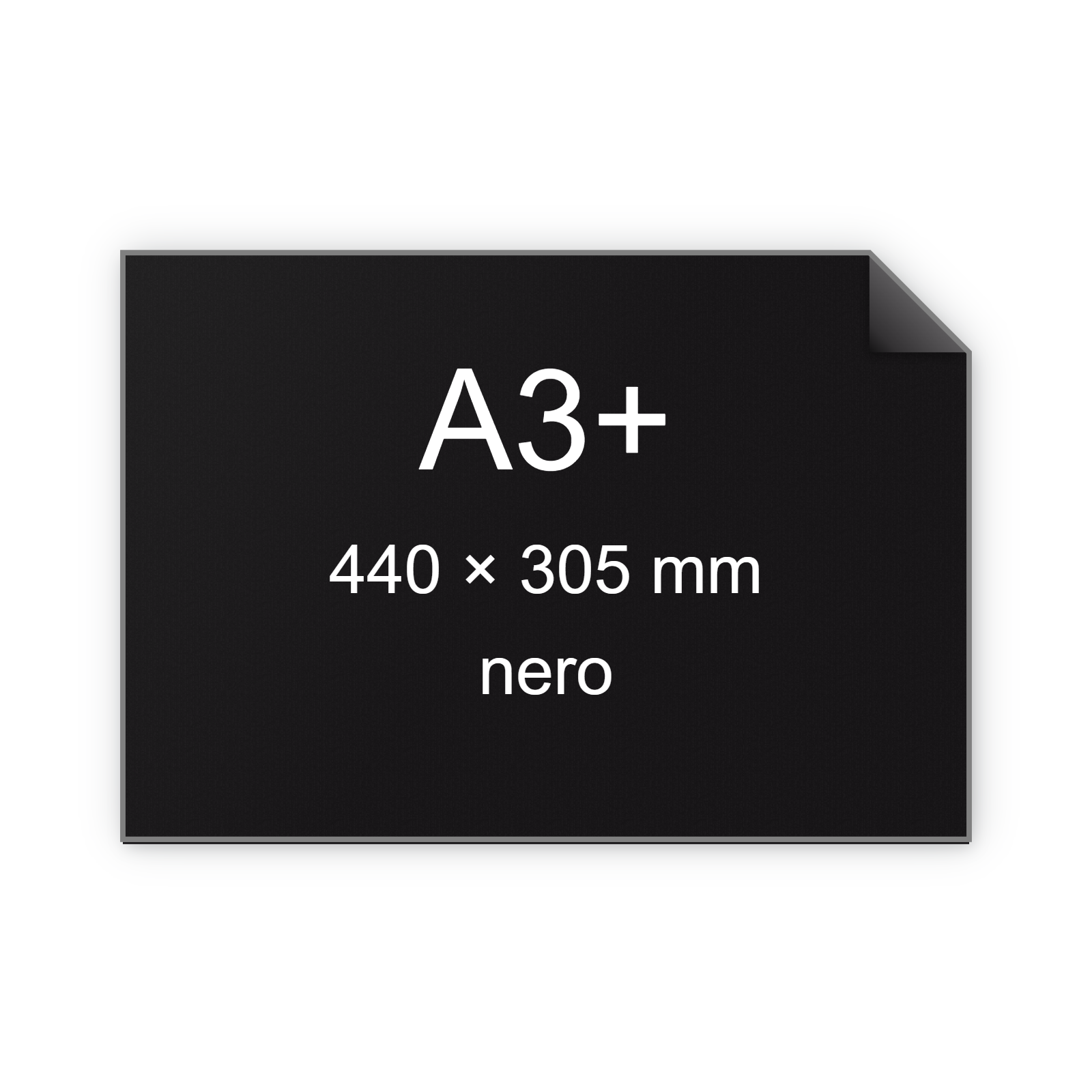 Cartoncino ManilaFormosa NERO, a3+, 140gr BRA532a3+