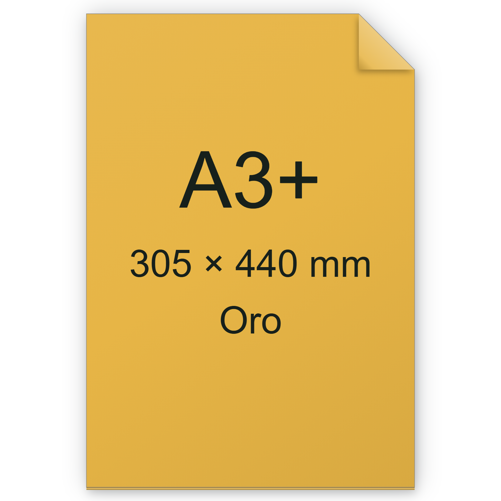 Carta Favini, Burano, 90 g/m², A3+, ORO 11 BRA565a3+