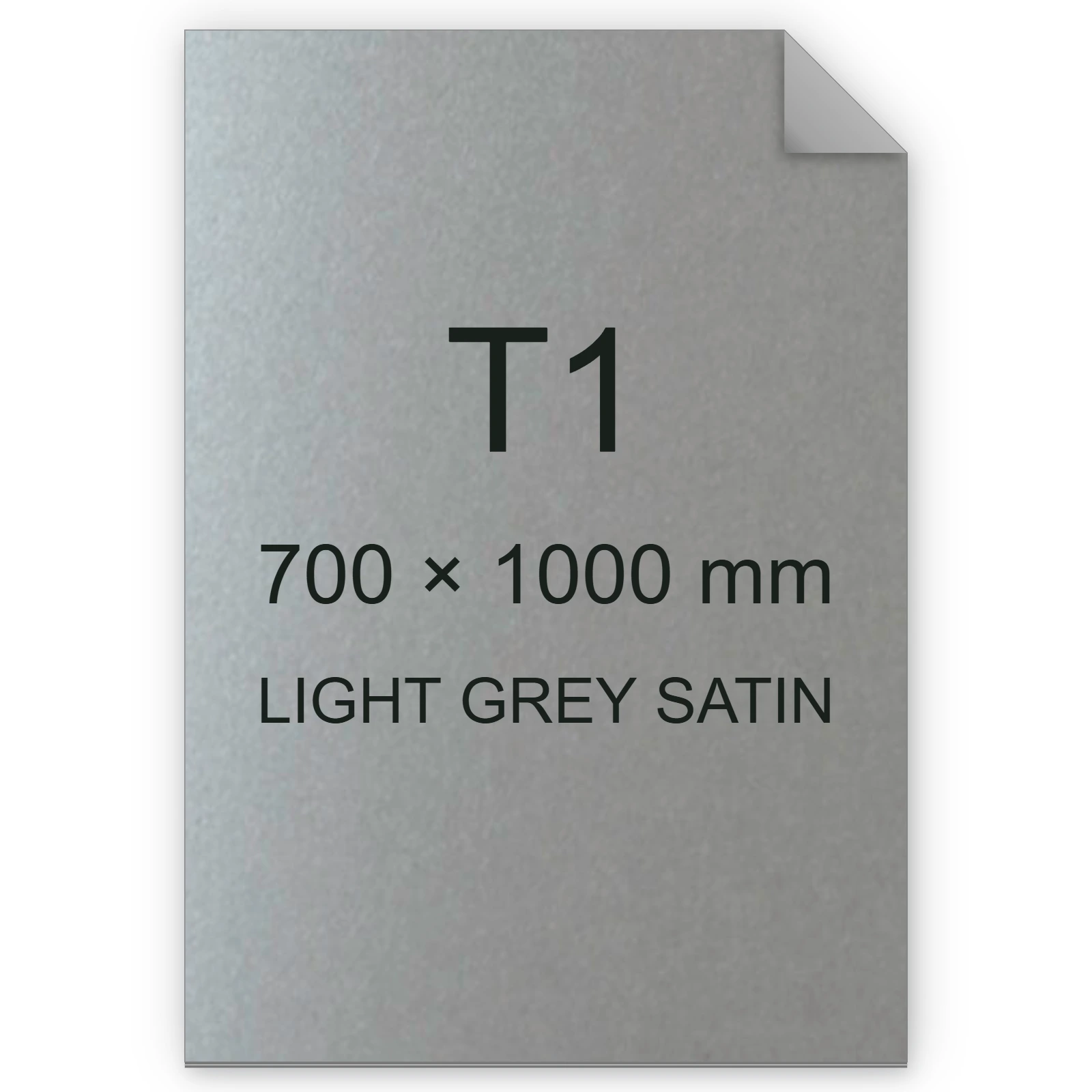 Cartoncino Favini, Majestic Satin, 290 g/m², T1, LIGHT GREY SATIN bra980t1