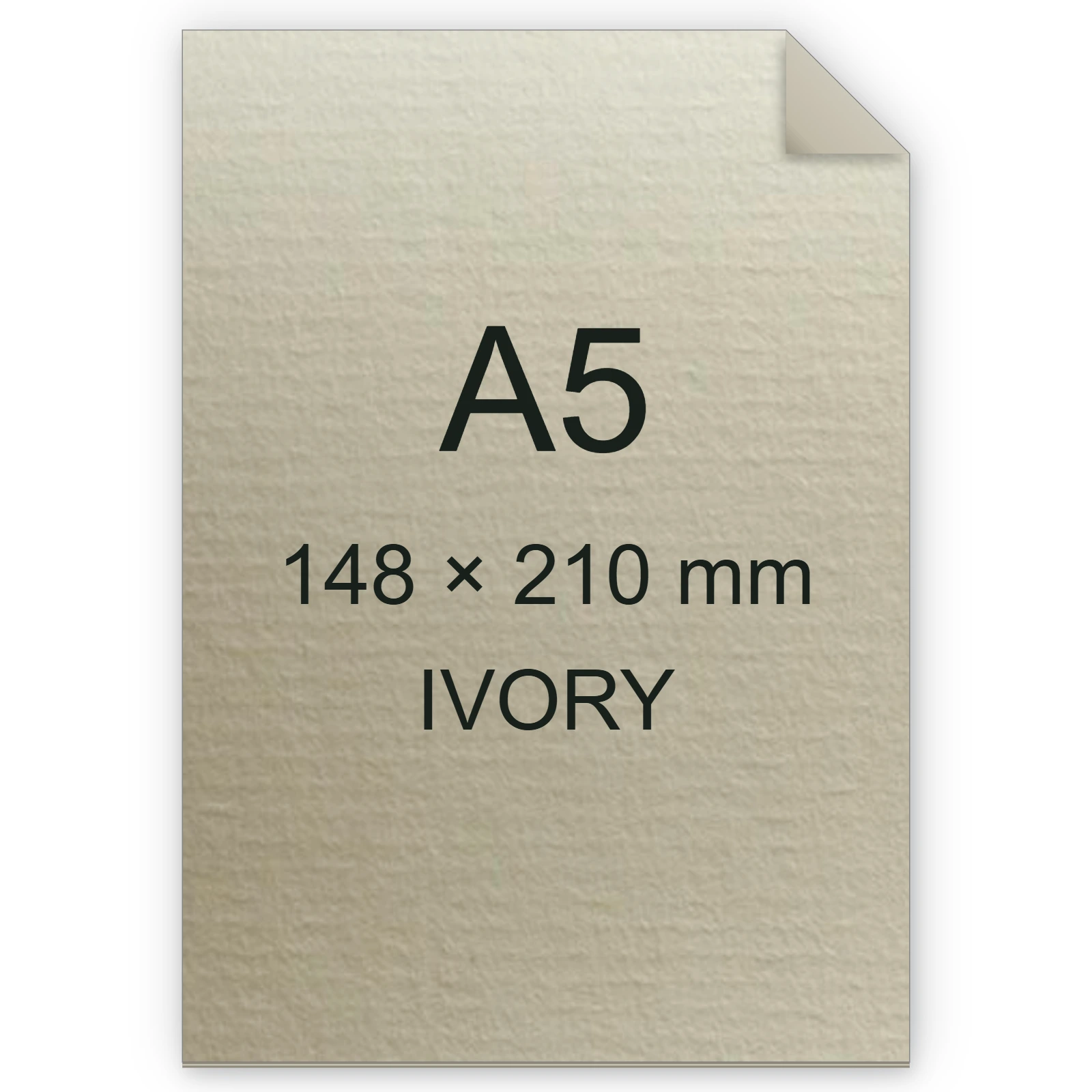 Carta Favini, Contact Laid, 90 g/m², A5, IVORY bra6596a5