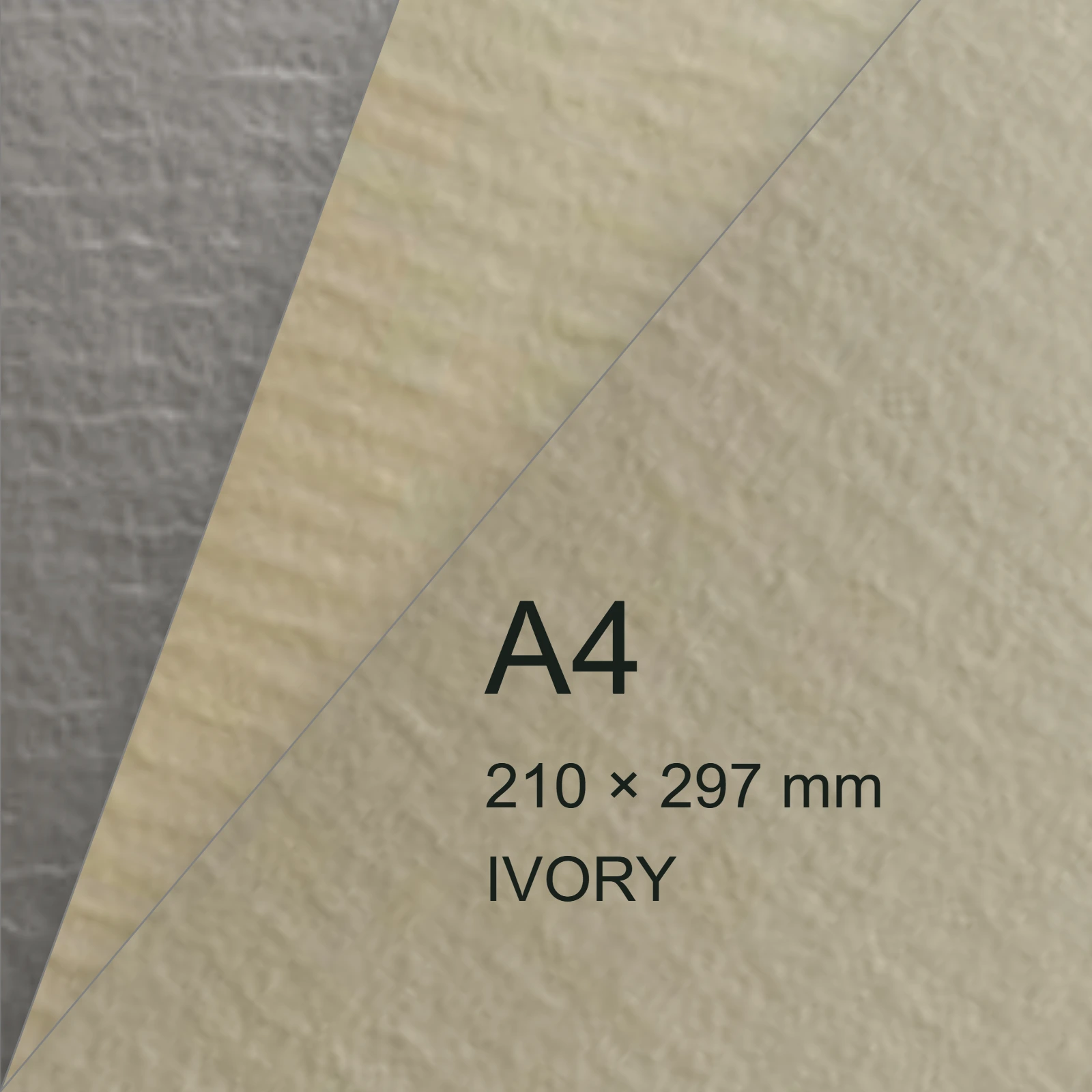 Cartoncino Favini, Contact Laid, 120 g/m², A4, IVORY bra6597 - immagine aggiuntiva